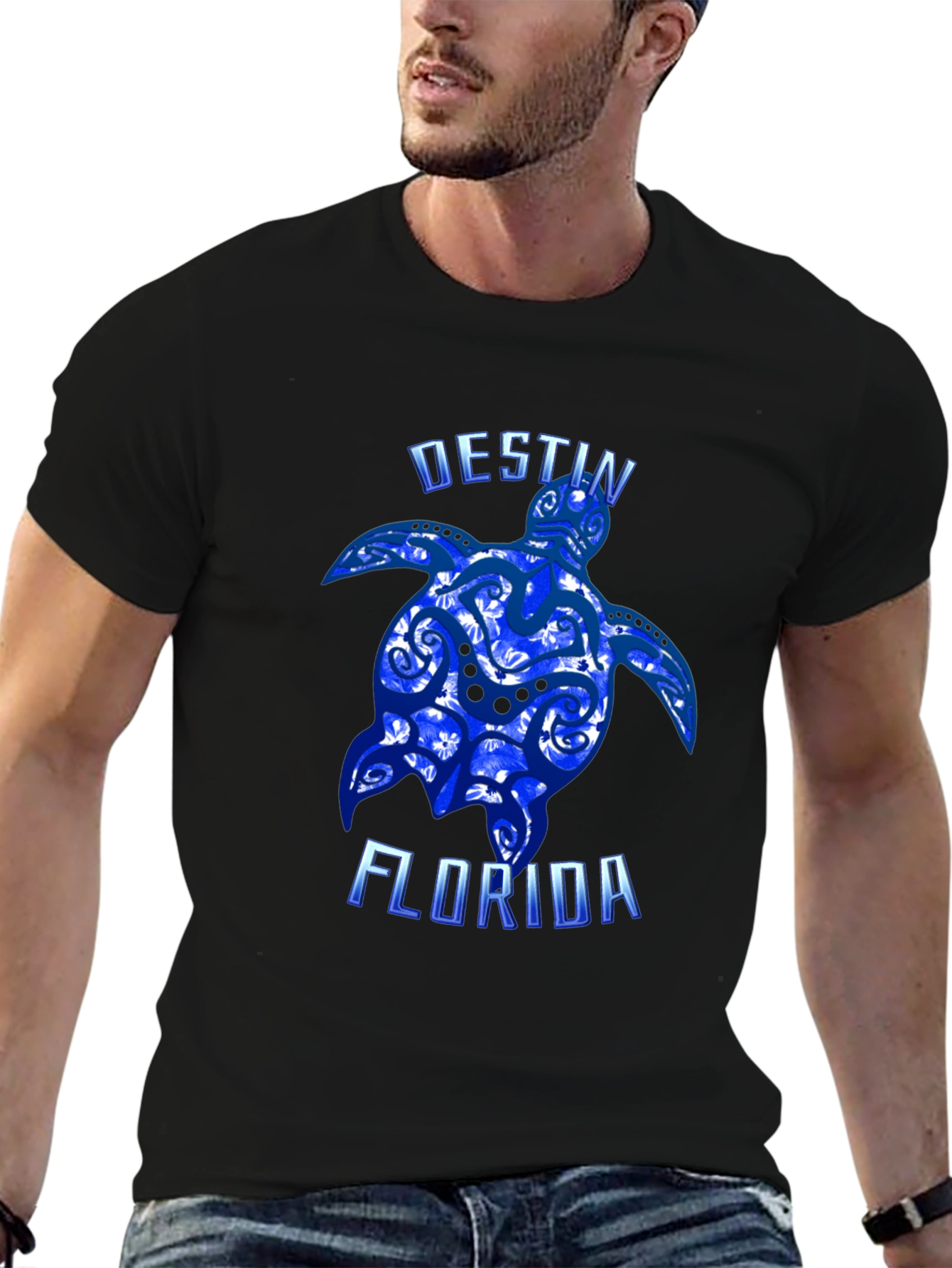 Destin Florida Turtle Graphic Tee