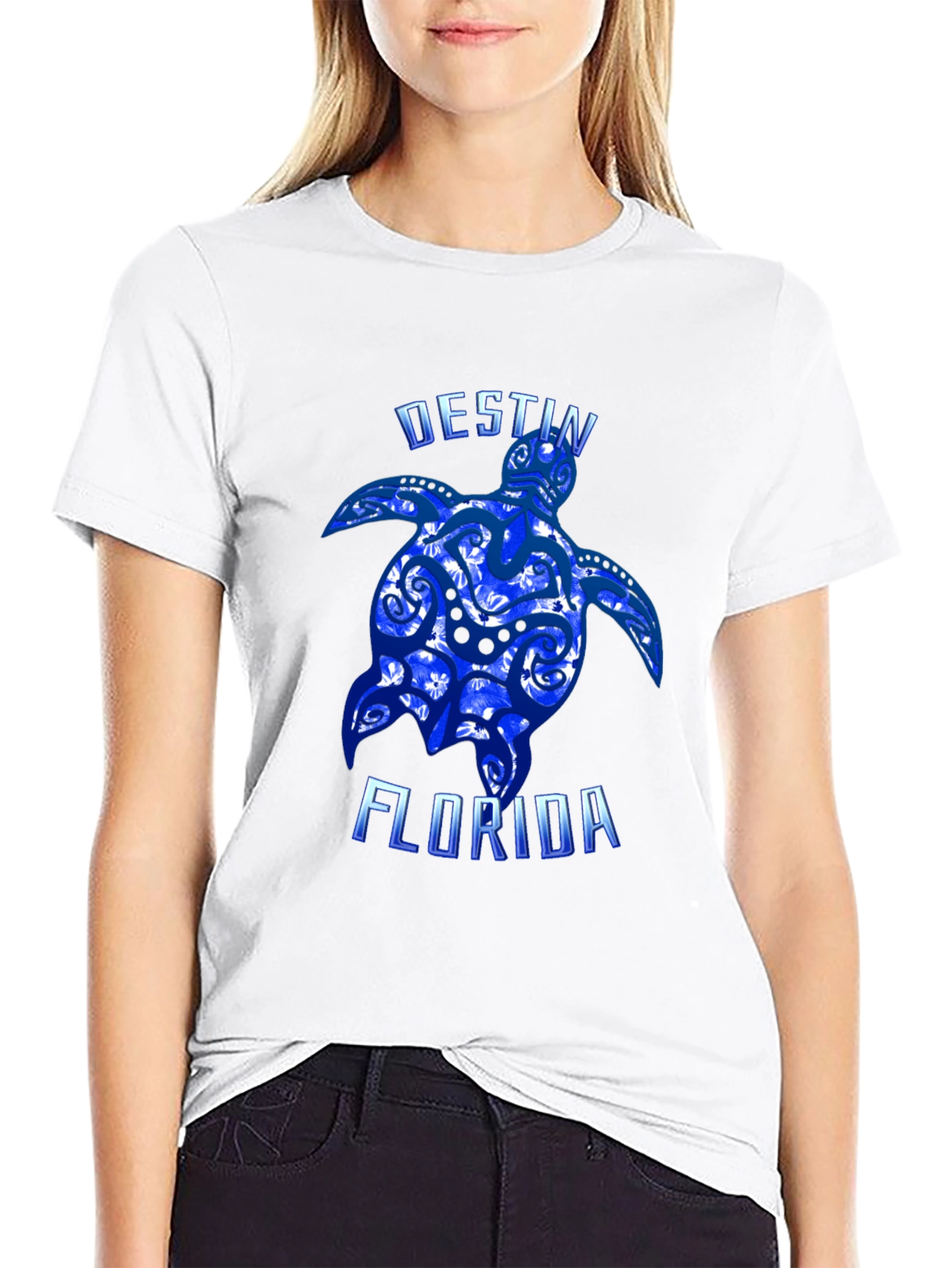 Destin Florida Turtle Graphic Tee