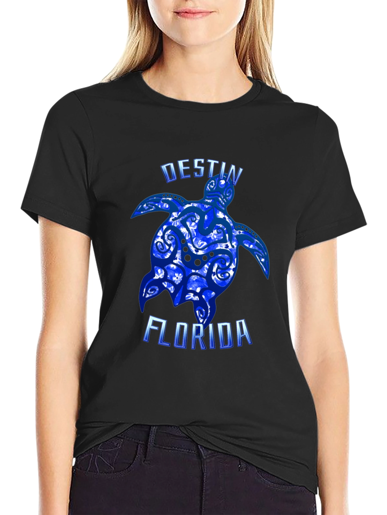 Destin Florida Turtle Graphic Tee