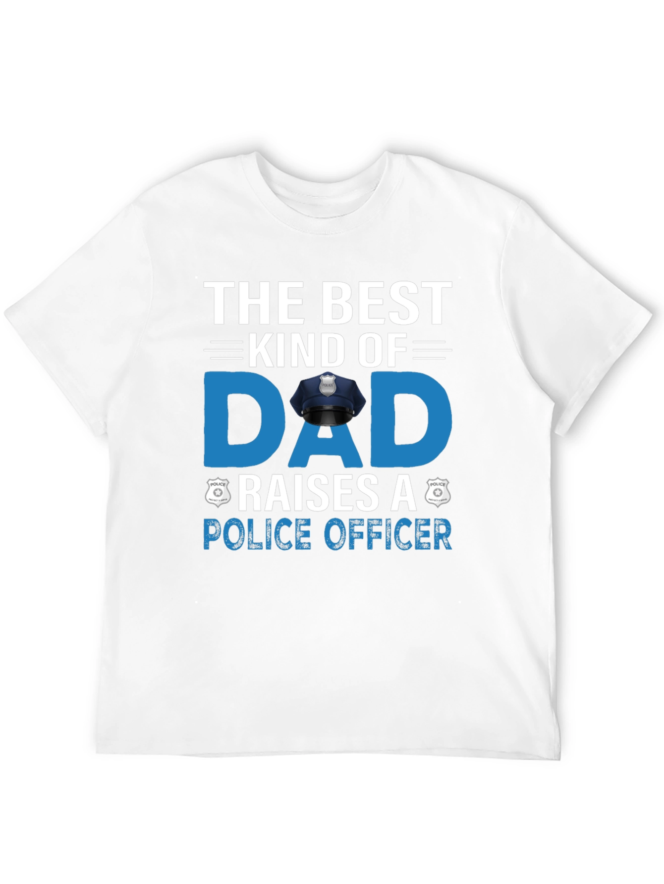 Best Dad Police Officer T-Shirt - Fathers Day Gift