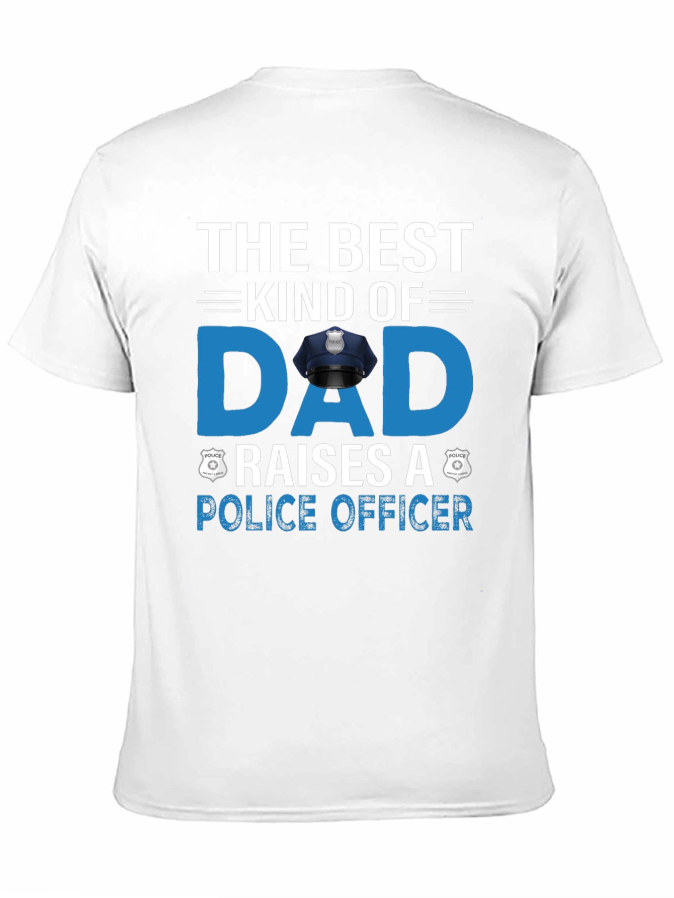 Best Dad Police Officer T-Shirt - Fathers Day Gift