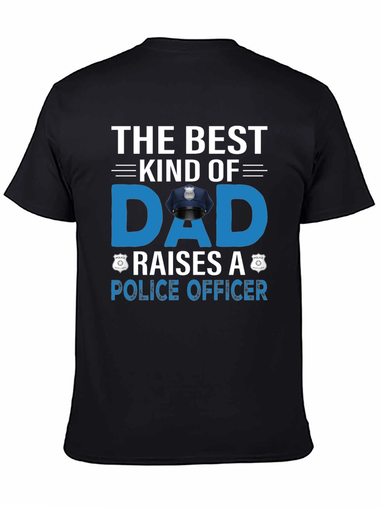 Best Dad Police Officer T-Shirt - Fathers Day Gift