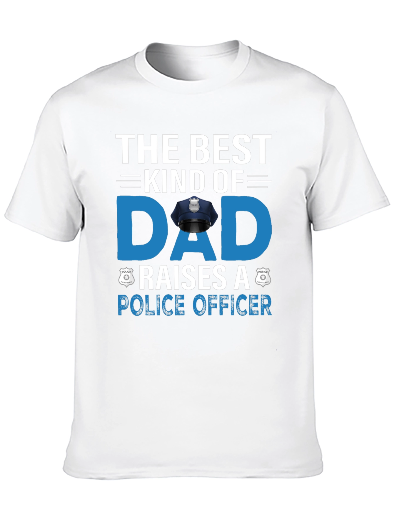 Best Dad Police Officer T-Shirt - Fathers Day Gift