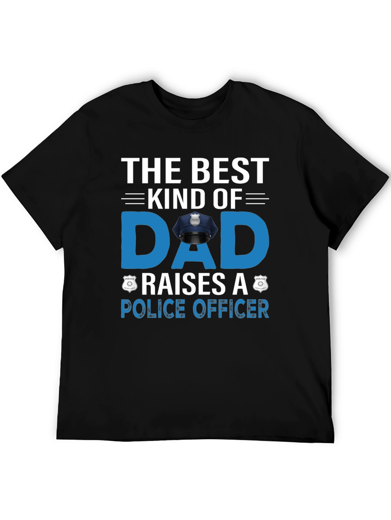 Best Dad Police Officer T-Shirt - Fathers Day Gift