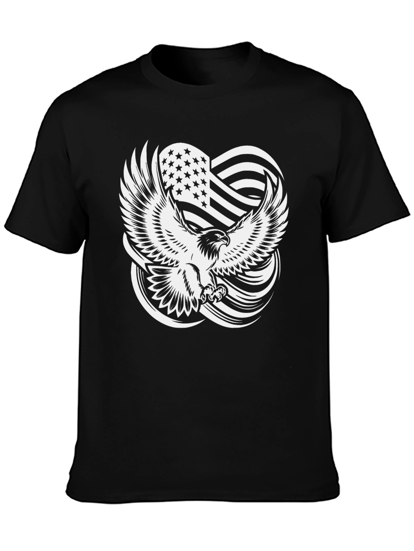 American Eagle Graphic T-Shirt - Patriotic Design