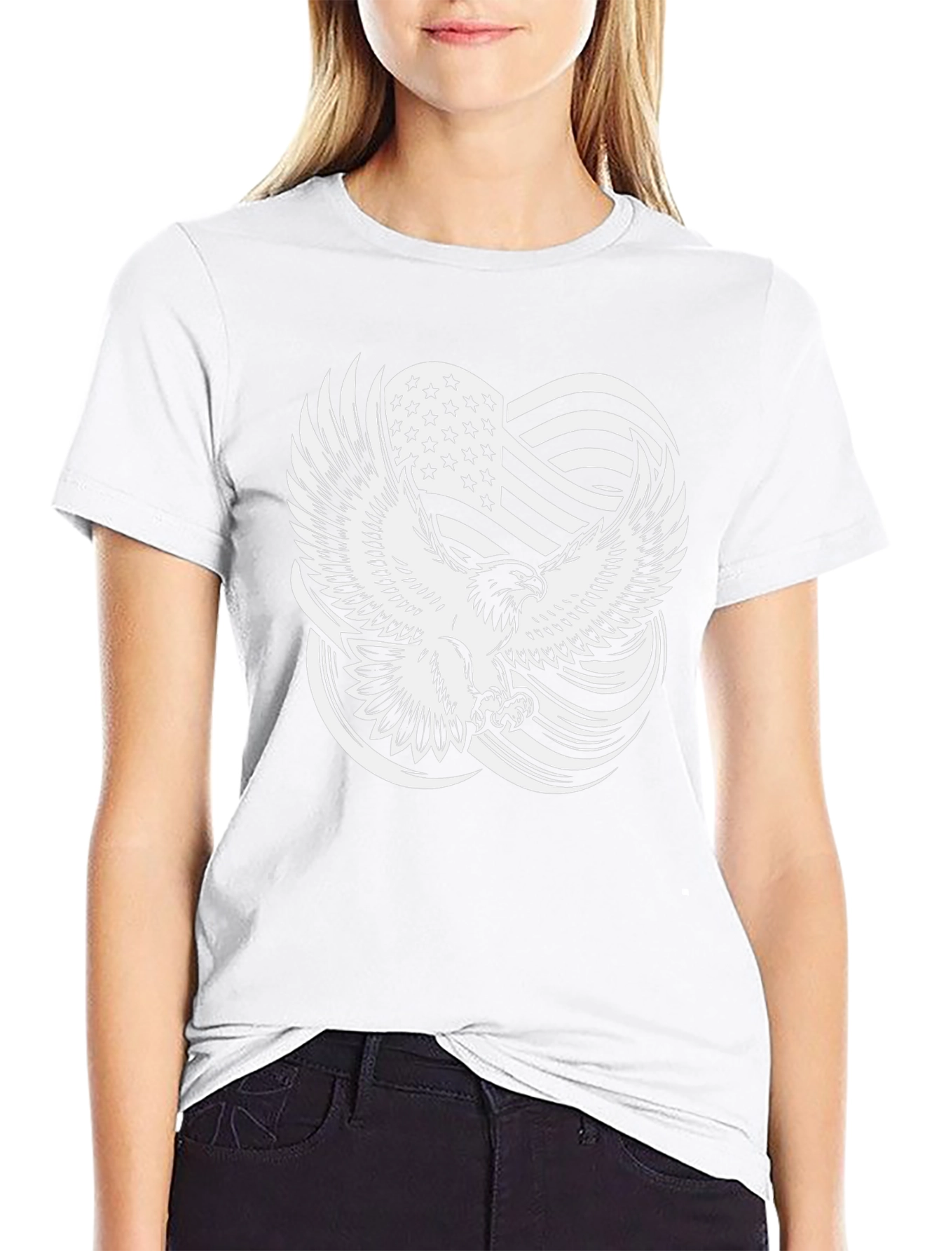 American Eagle Graphic T-Shirt - Patriotic Design