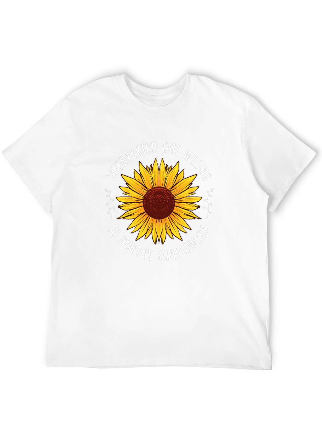 Introverted Sunflower Graphic Tee
