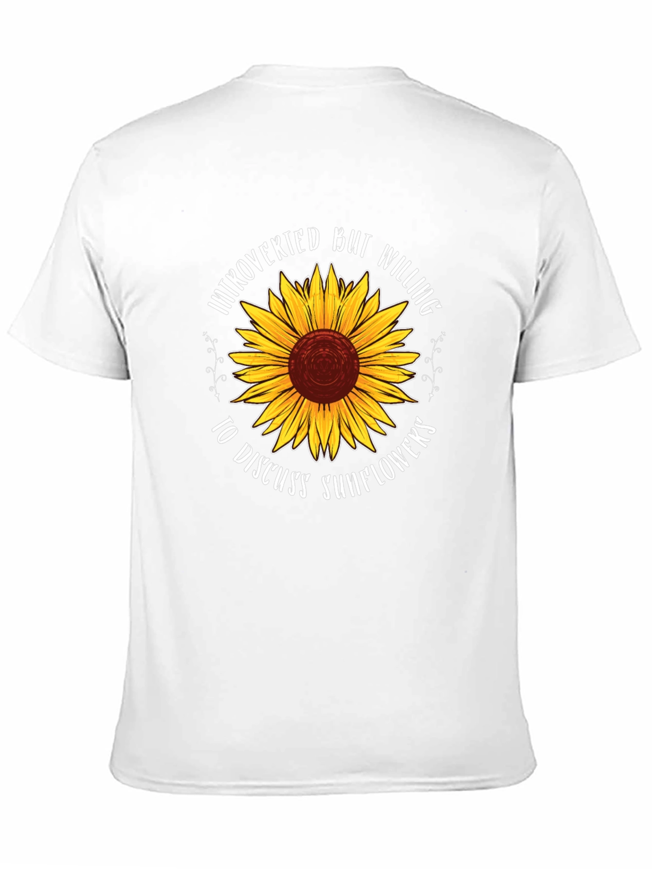 Introverted Sunflower Graphic Tee