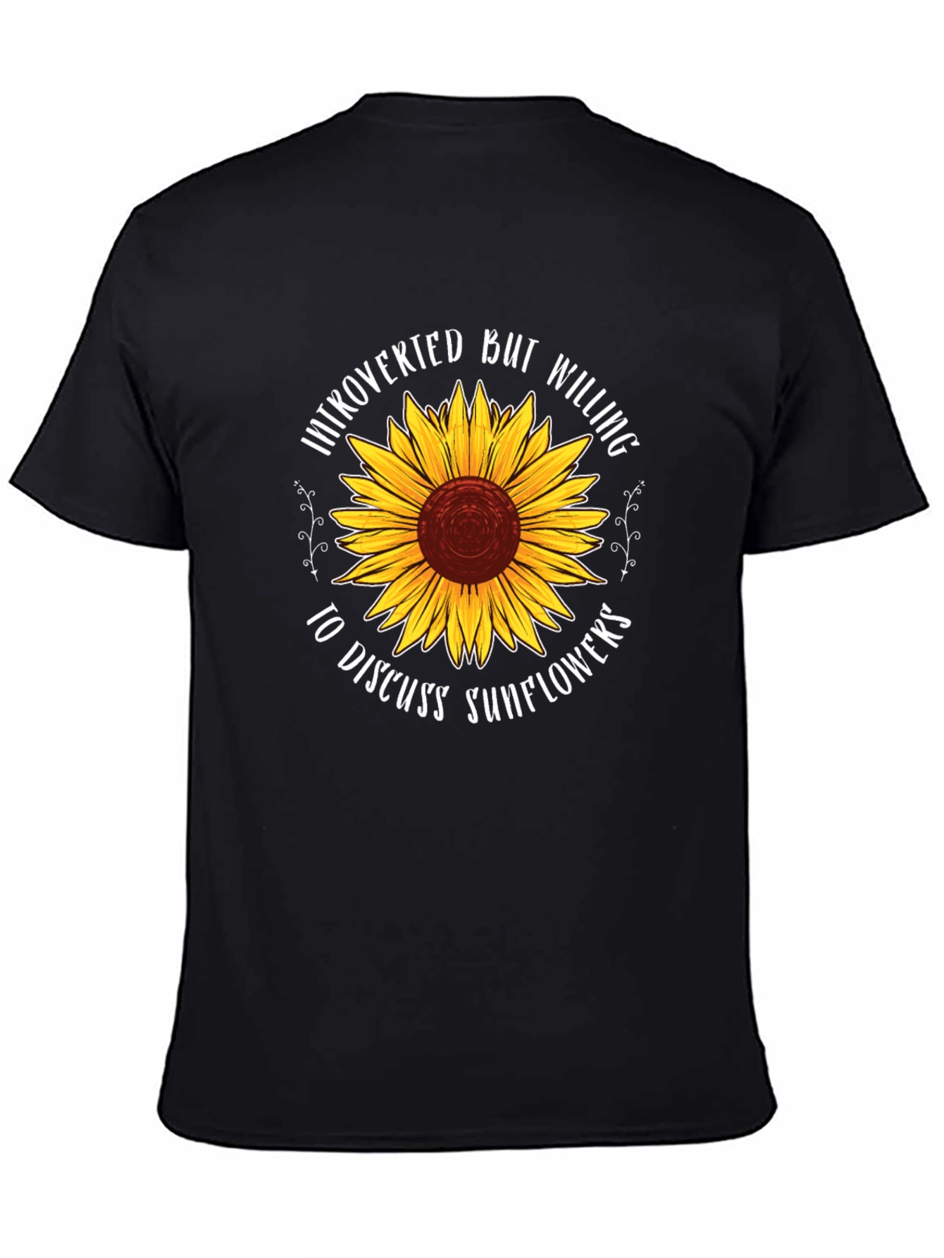 Introverted Sunflower Graphic Tee
