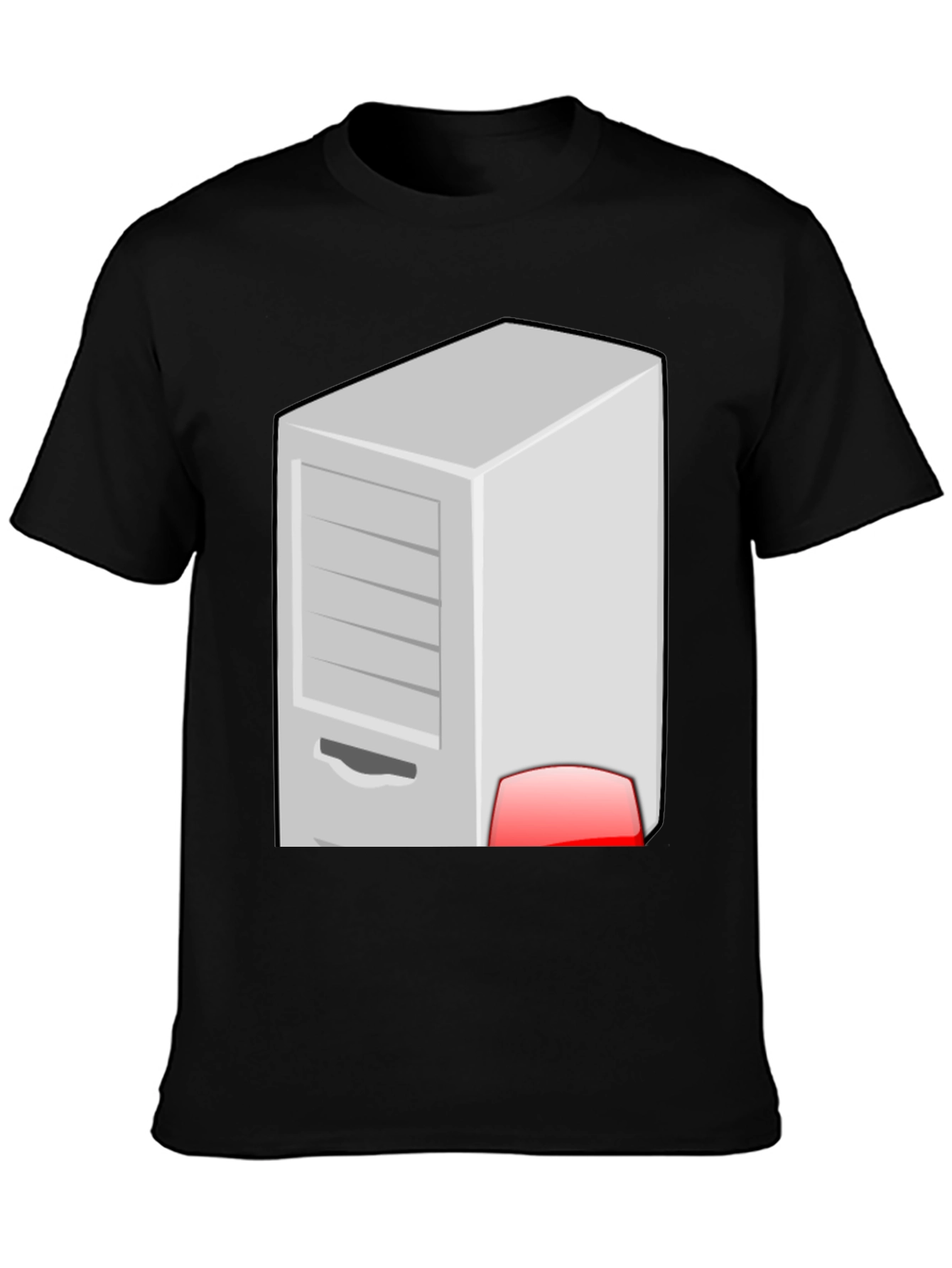 Server Rack Graphic T-Shirt - Geek Chic Style