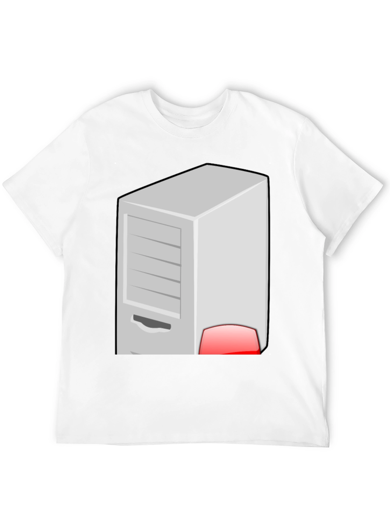 Server Rack Graphic T-Shirt - Geek Chic Style