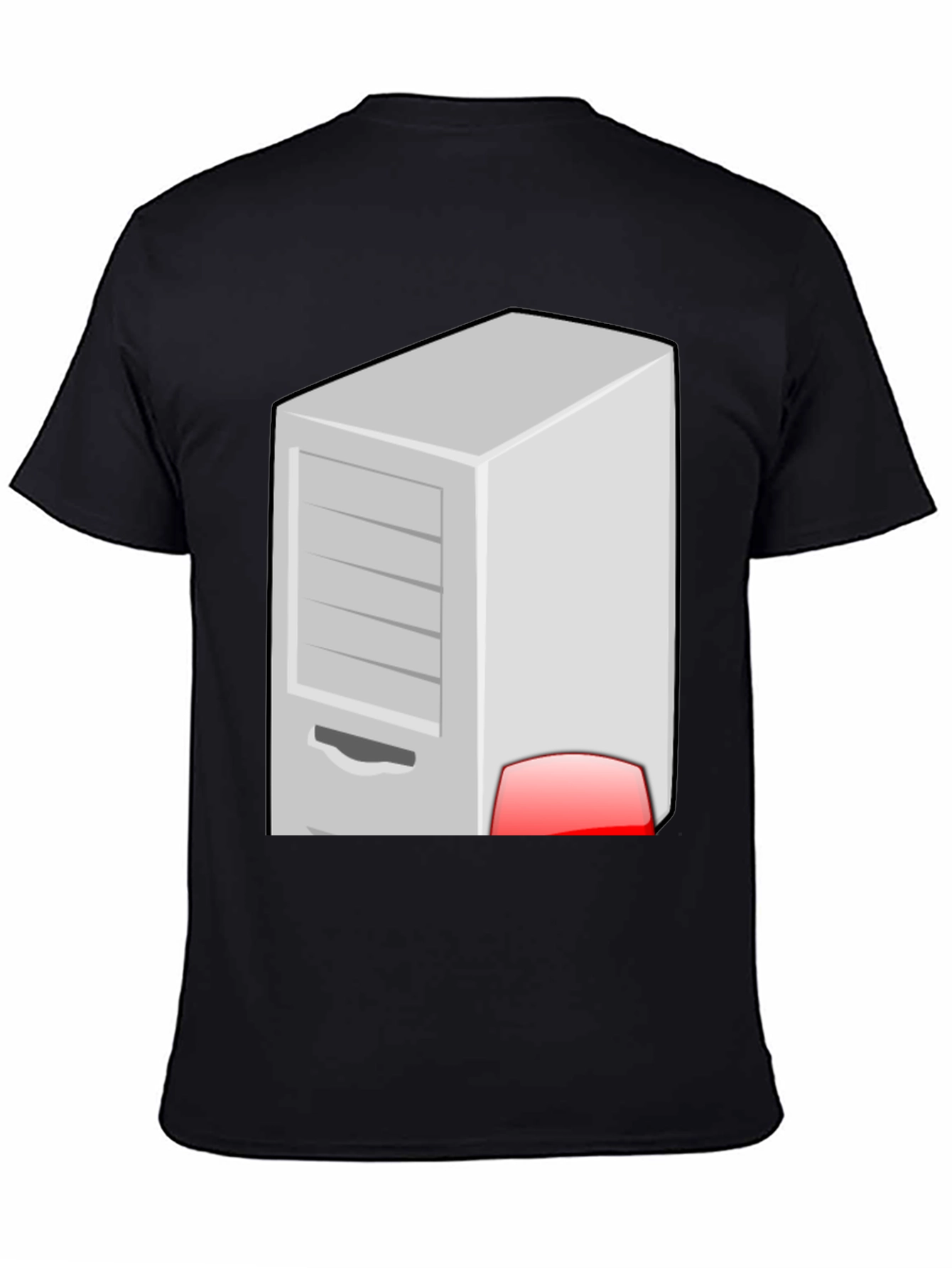 Server Rack Graphic T-Shirt - Geek Chic Style