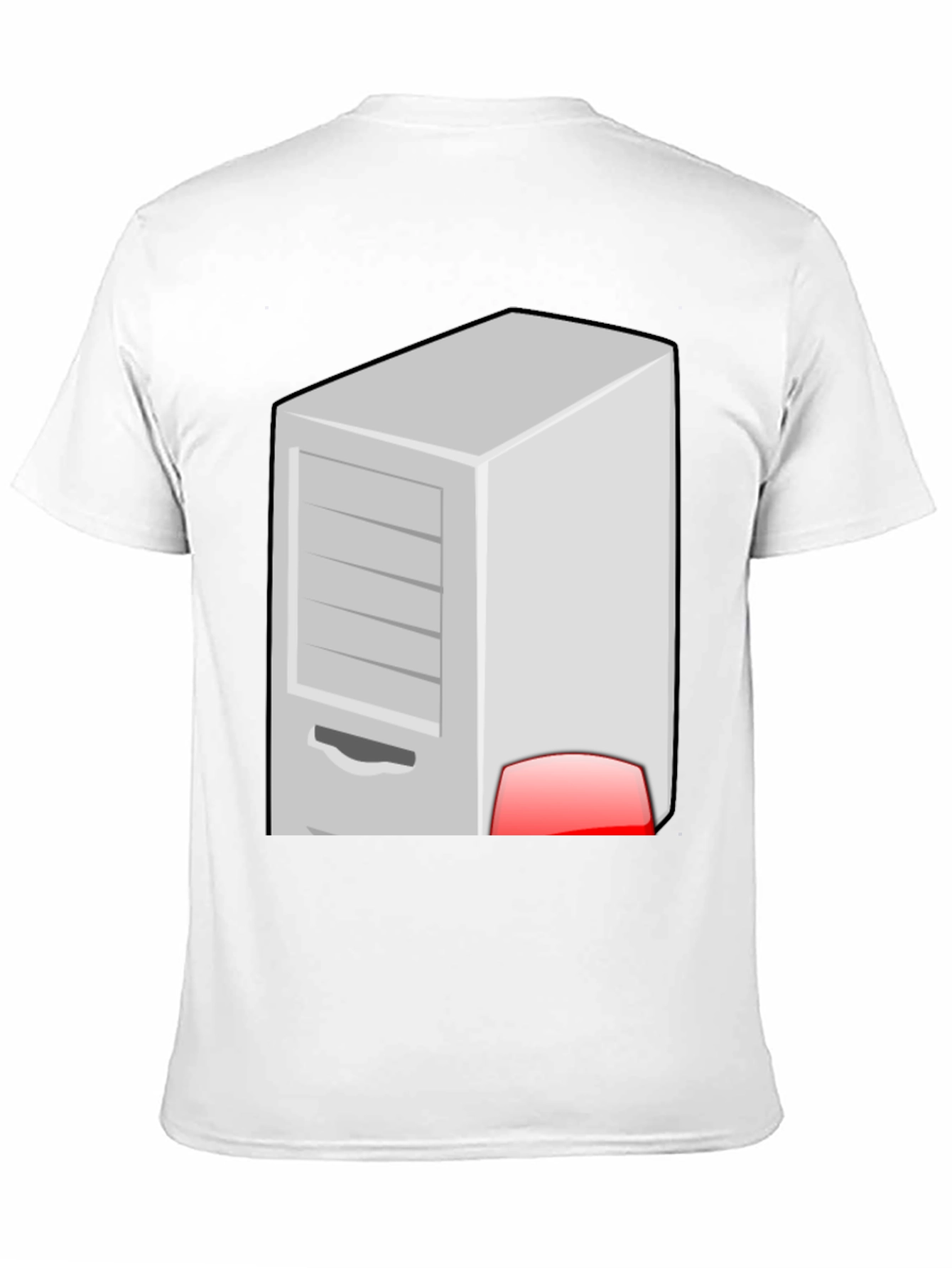 Server Rack Graphic T-Shirt - Geek Chic Style