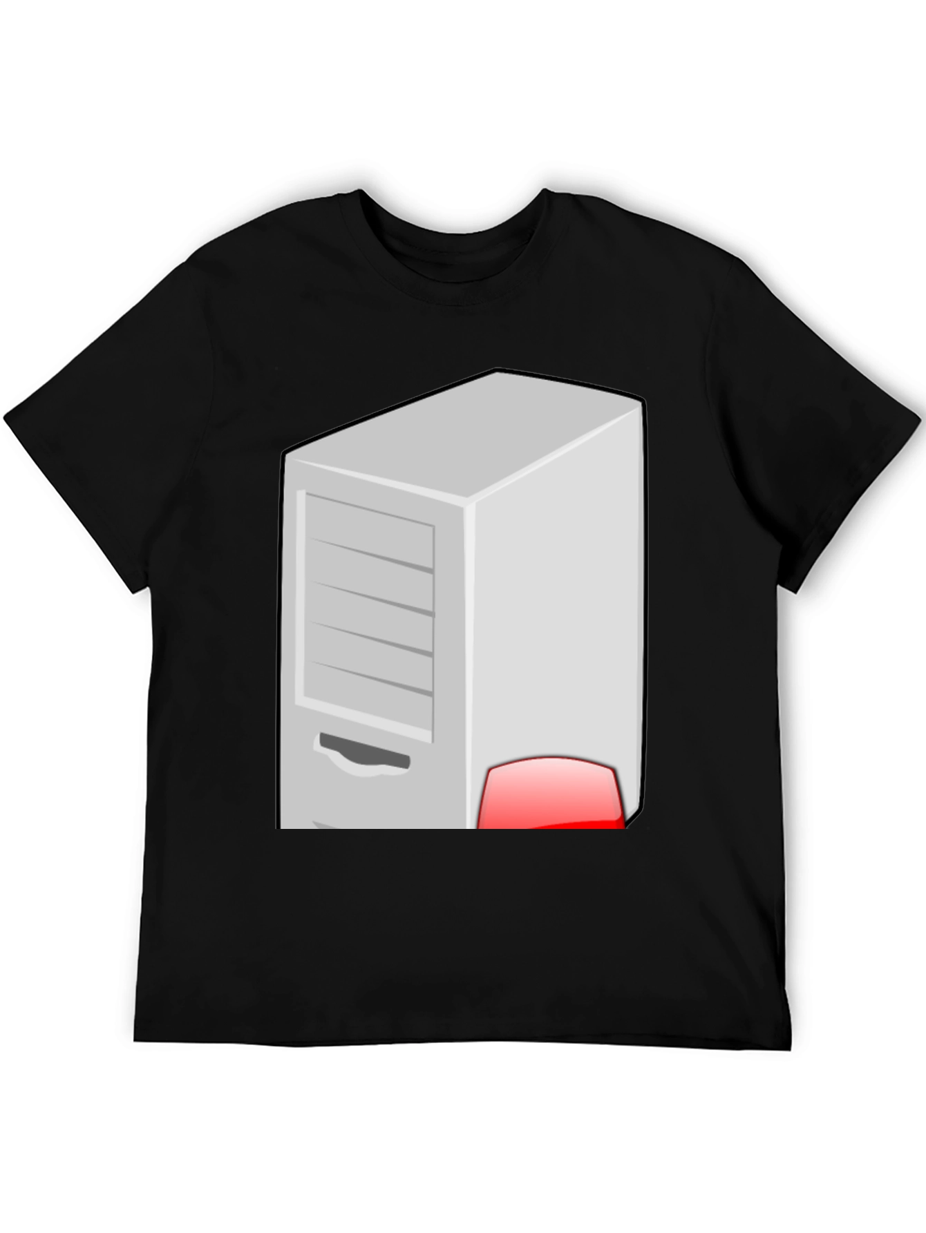 Server Rack Graphic T-Shirt - Geek Chic Style