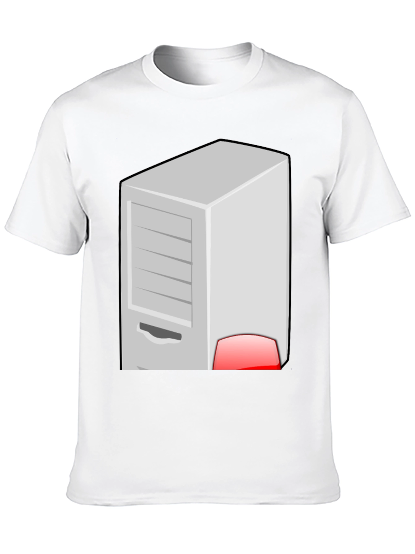 Server Rack Graphic T-Shirt - Geek Chic Style