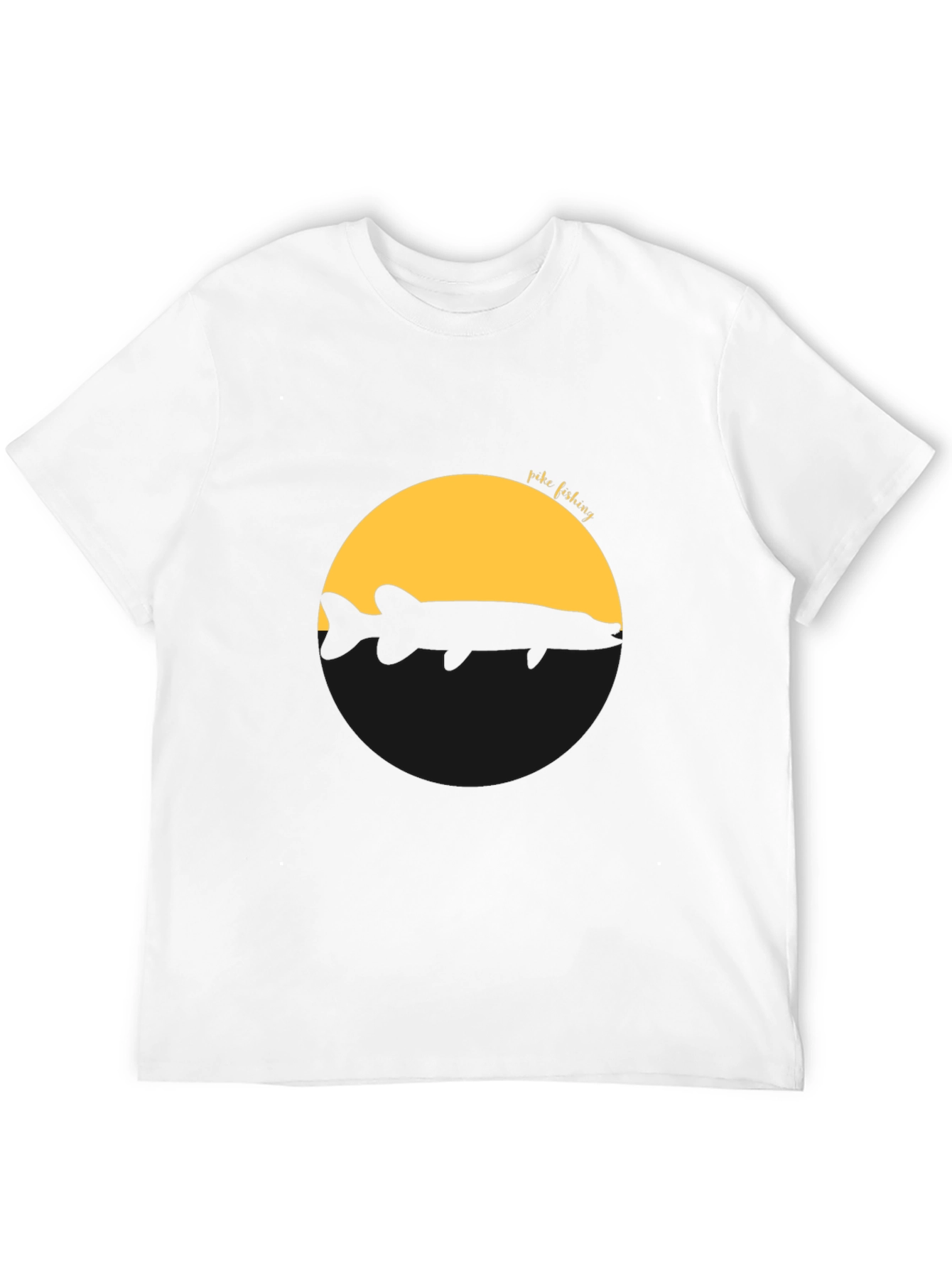Pike Fishing Graphic Tee - Stylish Angler Design