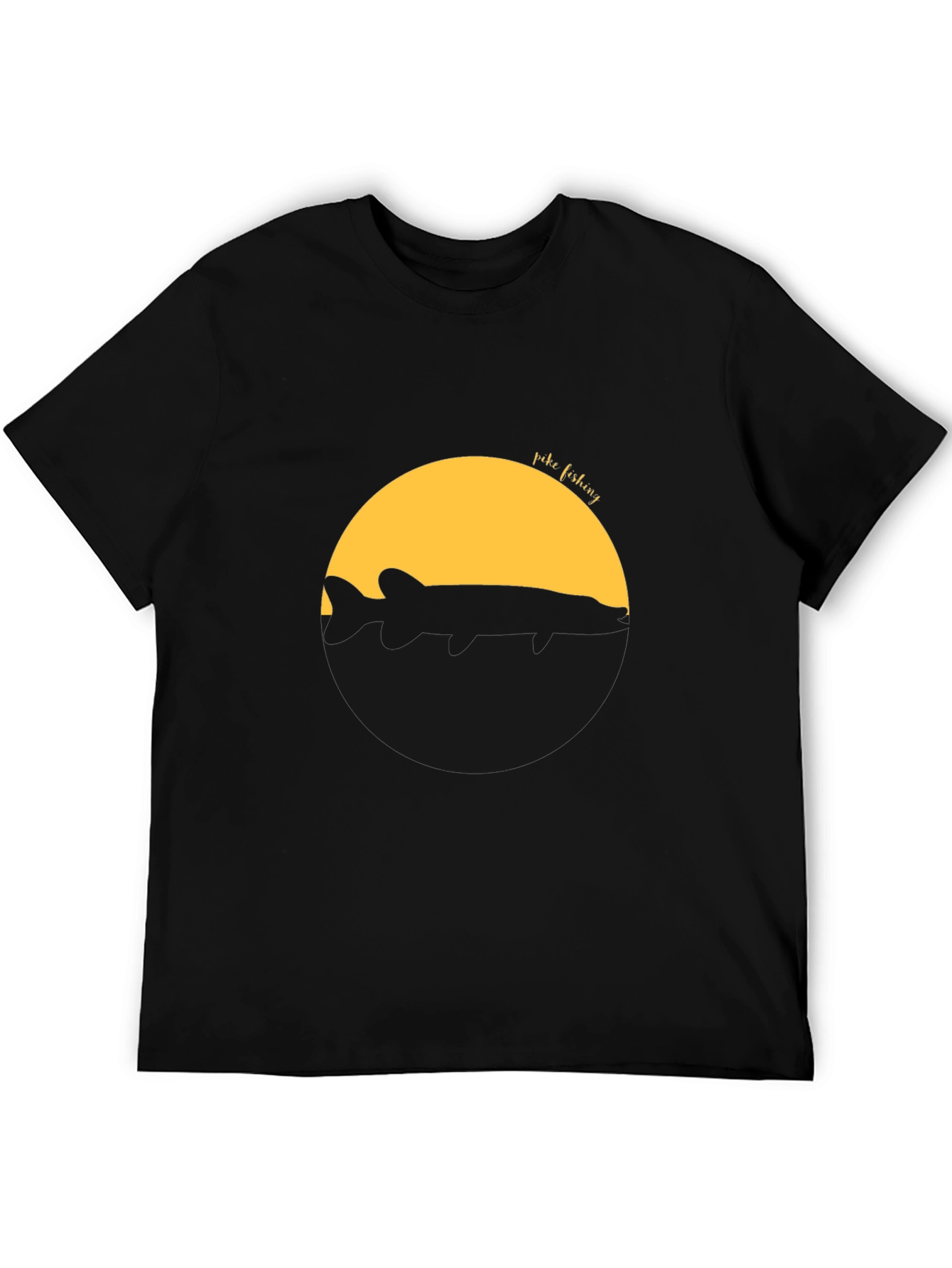 Pike Fishing Graphic Tee - Stylish Angler Design