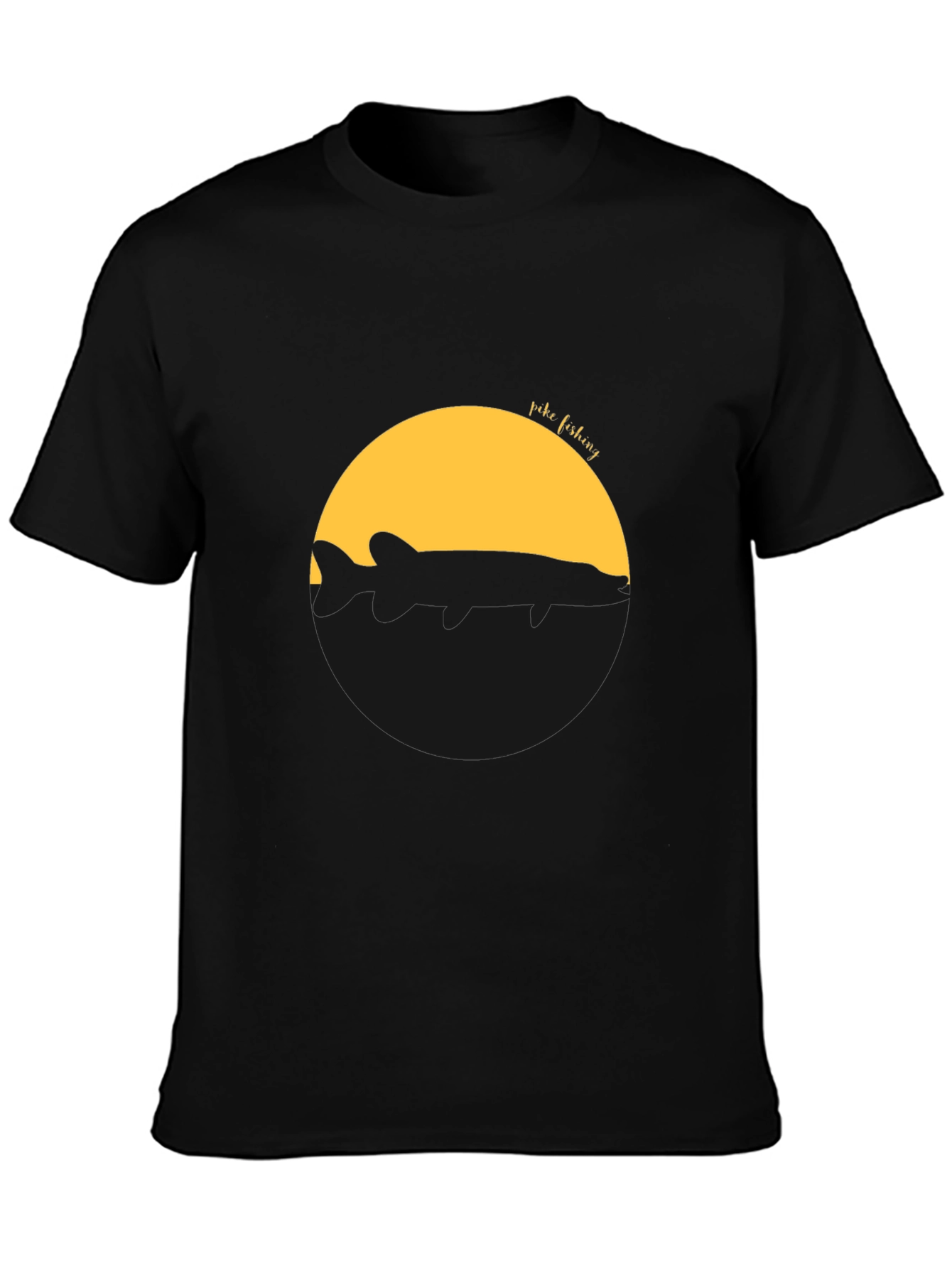 Pike Fishing Graphic Tee - Stylish Angler Design
