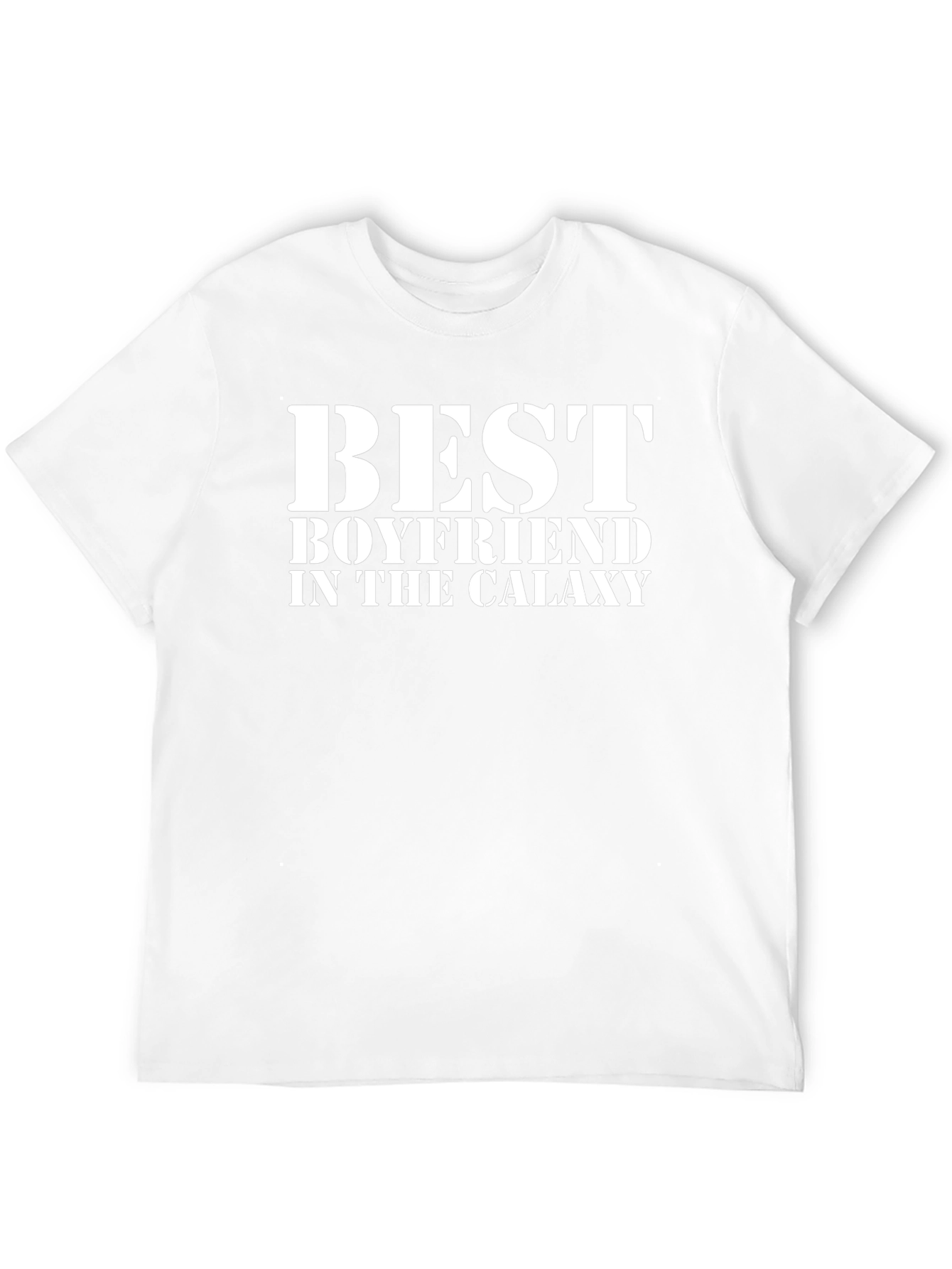Best Boyfriend in the Galaxy Black T-Shirt
