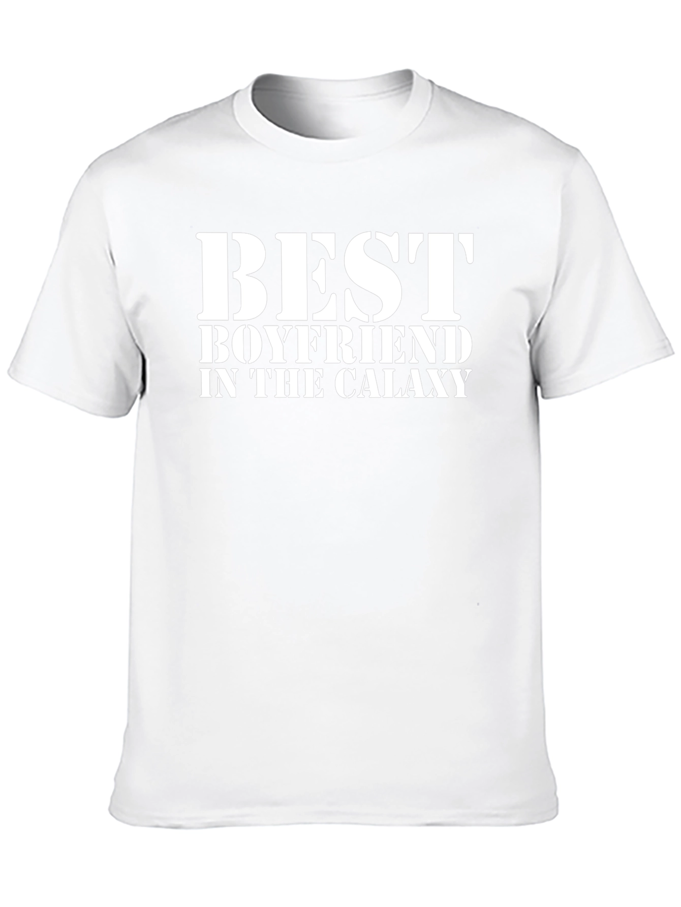 Best Boyfriend in the Galaxy Black T-Shirt