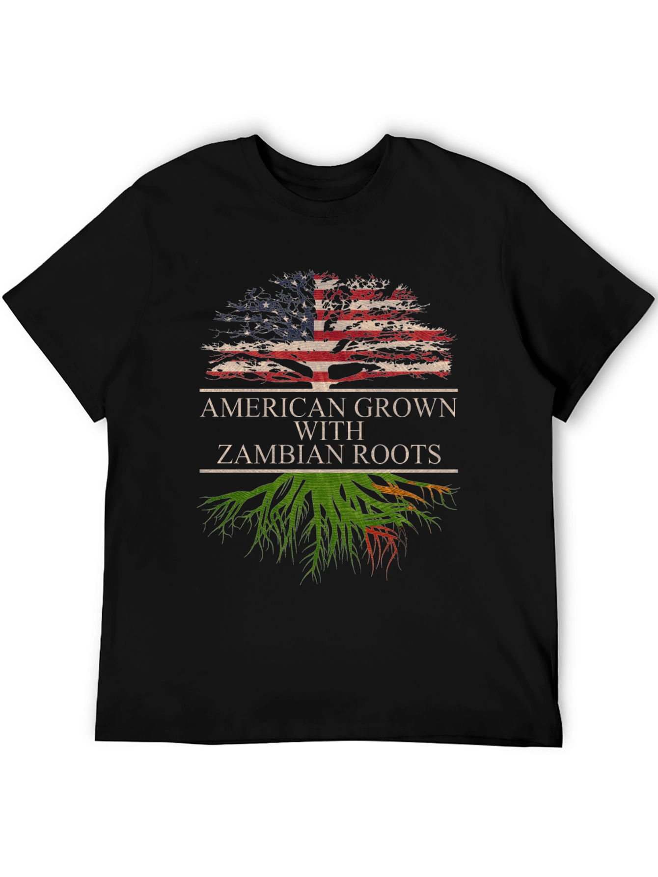 American Grown with Zambian Roots T-Shirt