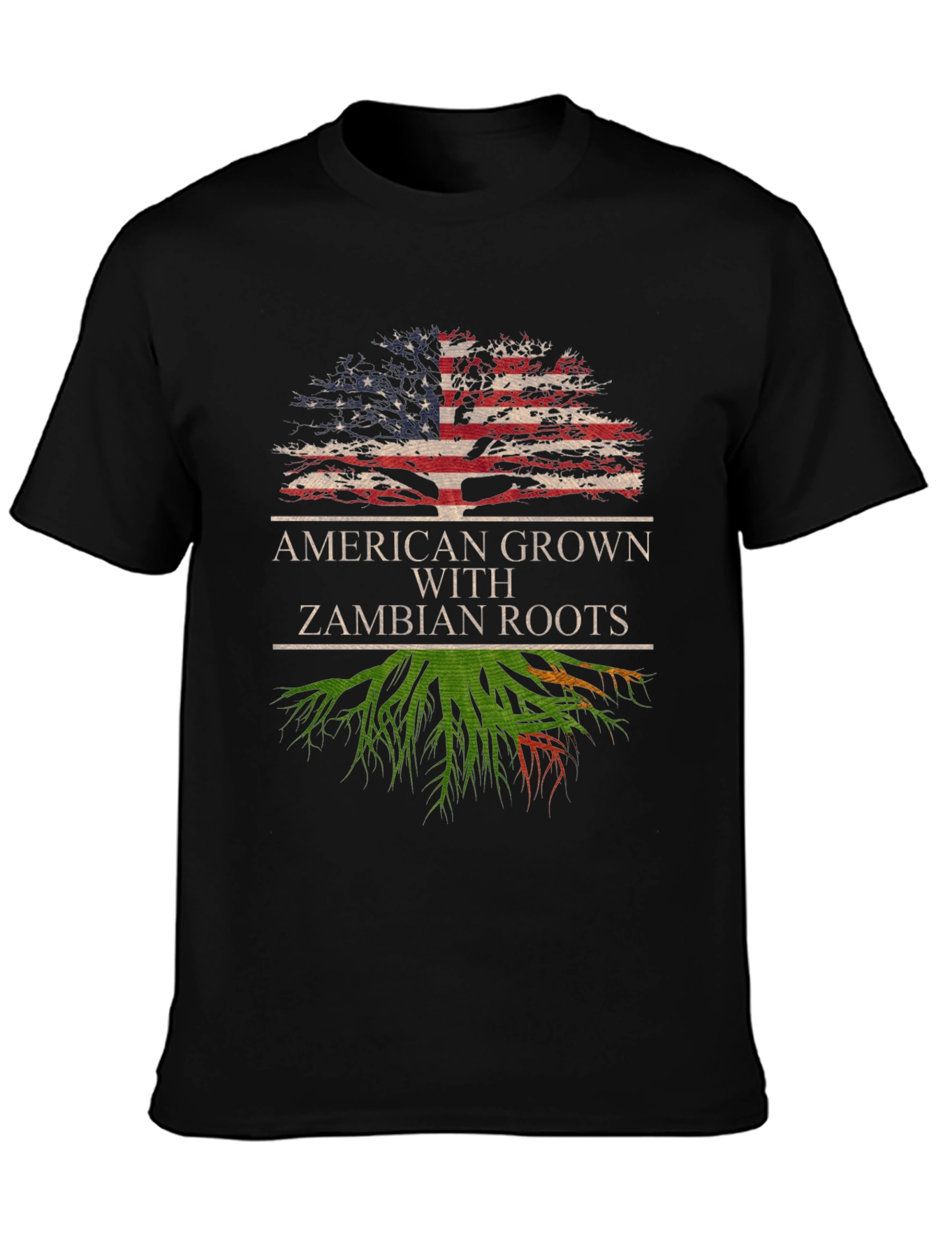 American Grown with Zambian Roots T-Shirt