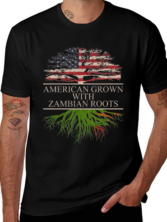 American Grown with Zambian Roots T-Shirt