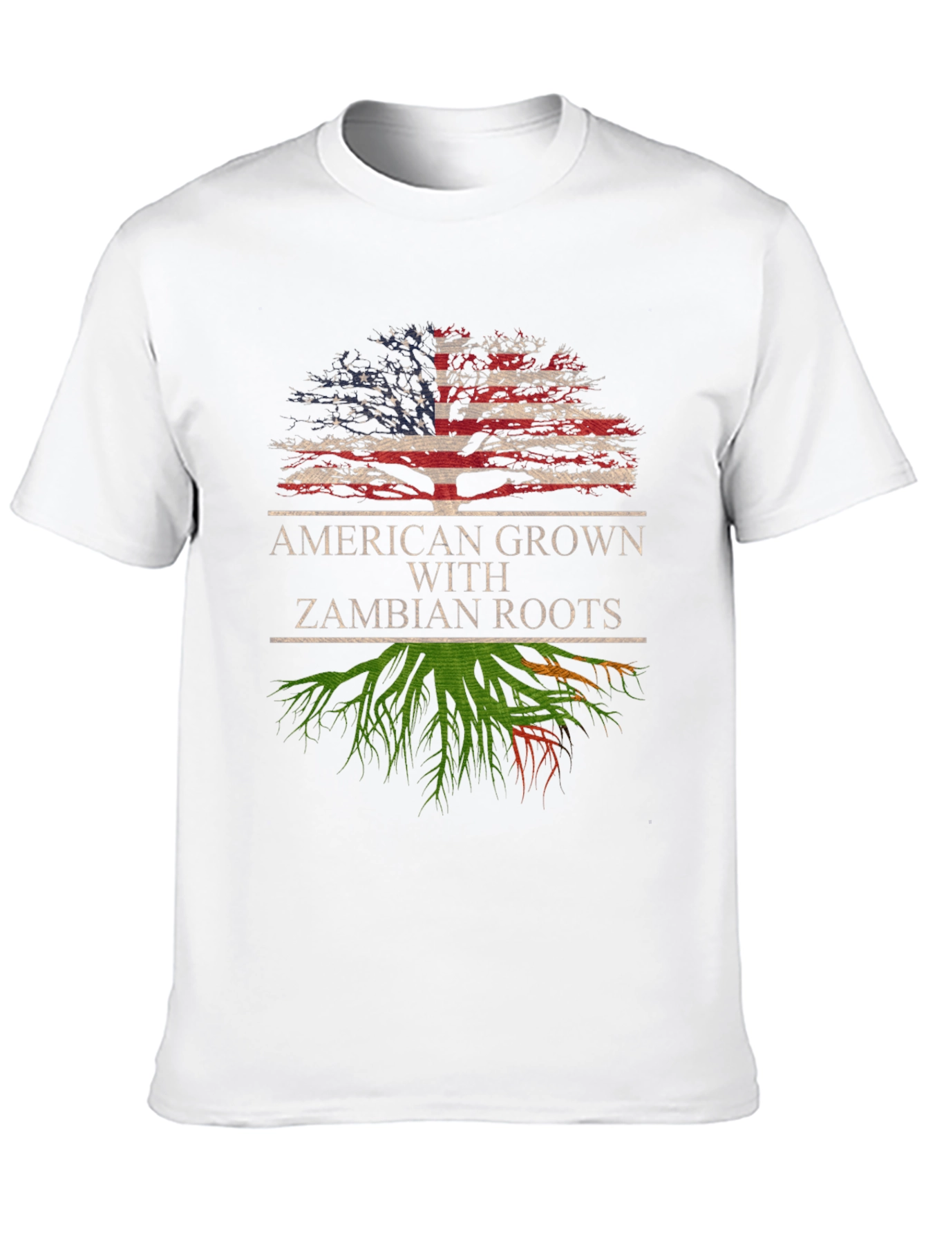 American Grown with Zambian Roots T-Shirt