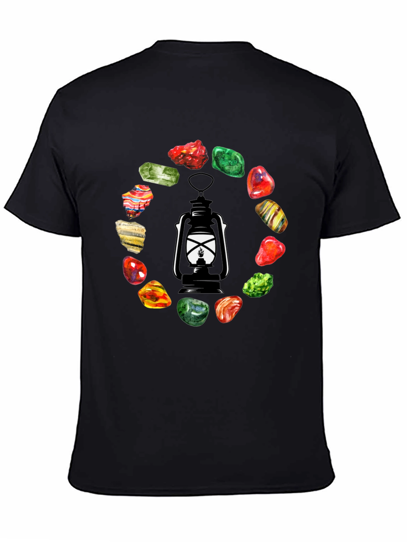 Lantern & Gemstone Circle Graphic Tee