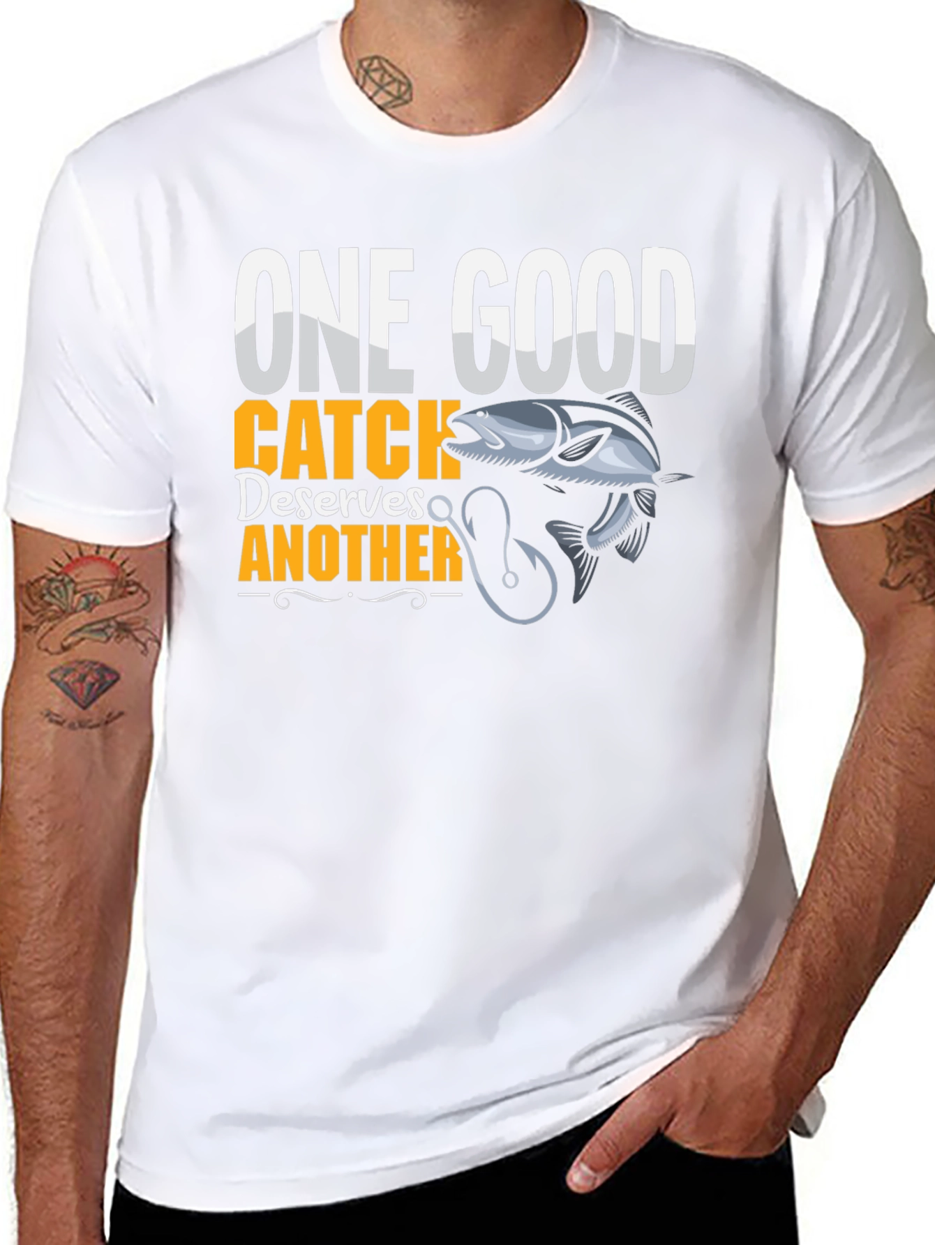 One Good Catch T-Shirt Fishing Humor Tee
