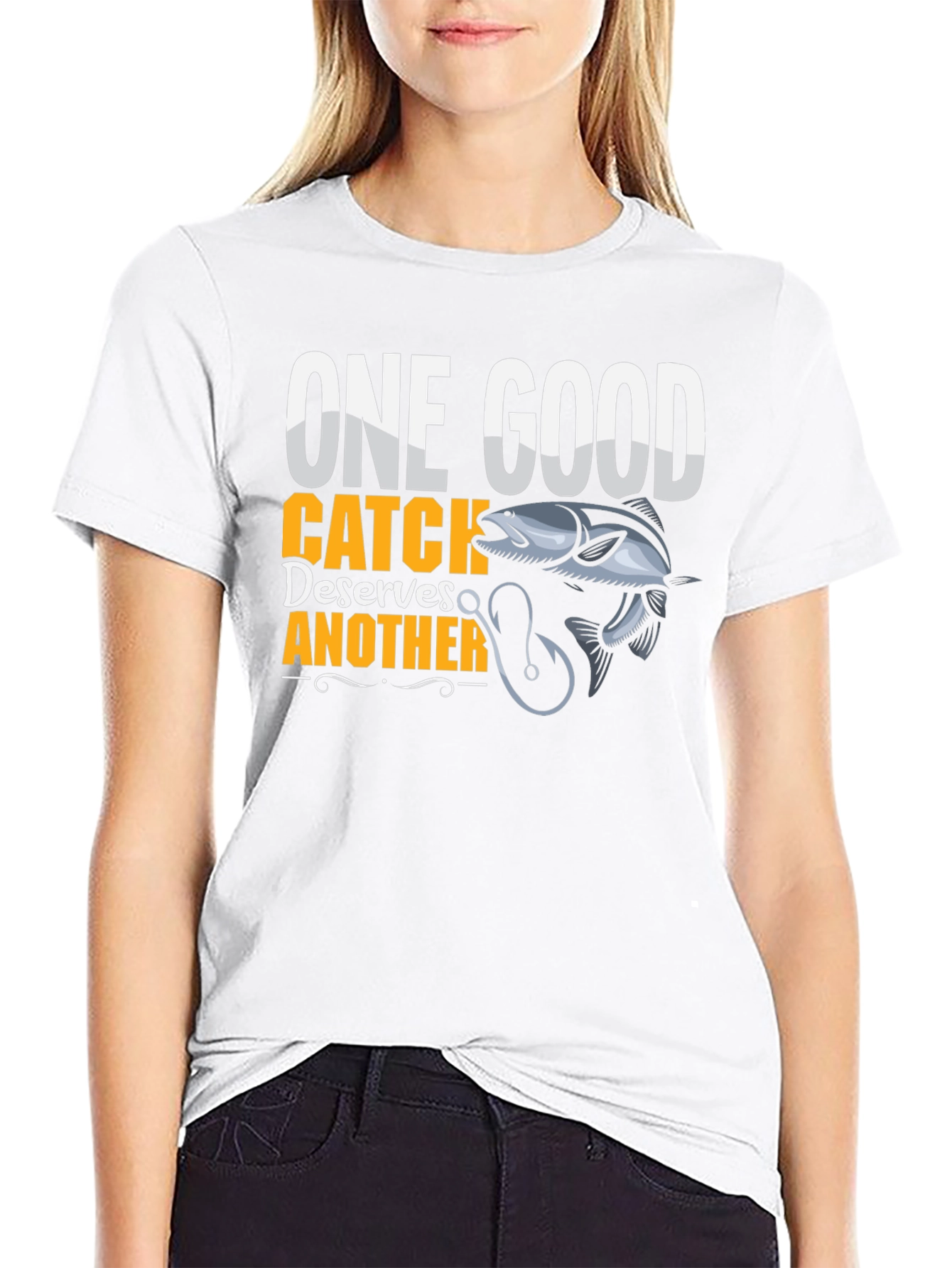 One Good Catch T-Shirt Fishing Humor Tee