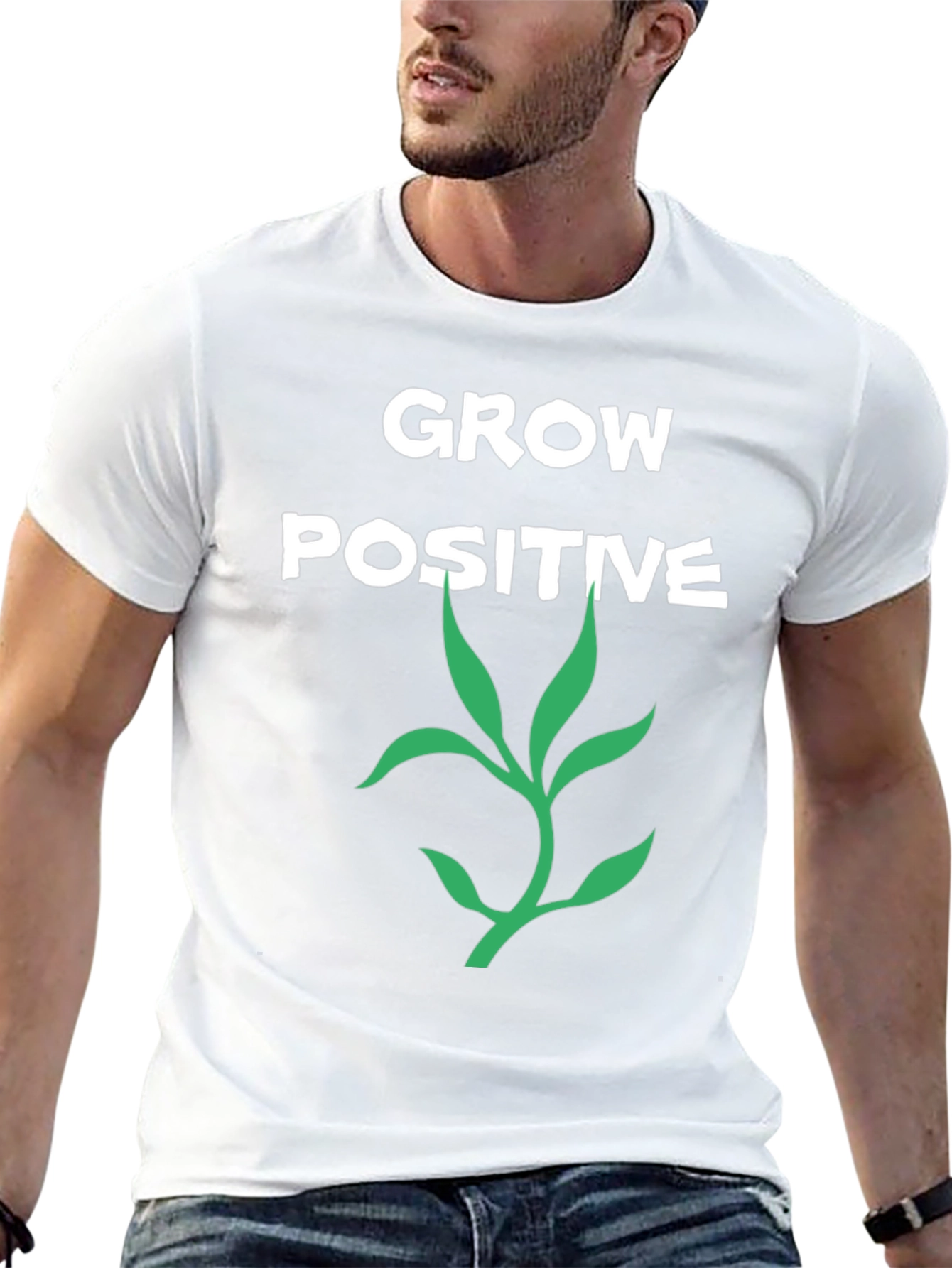 Grow Positive Graphic Tee
