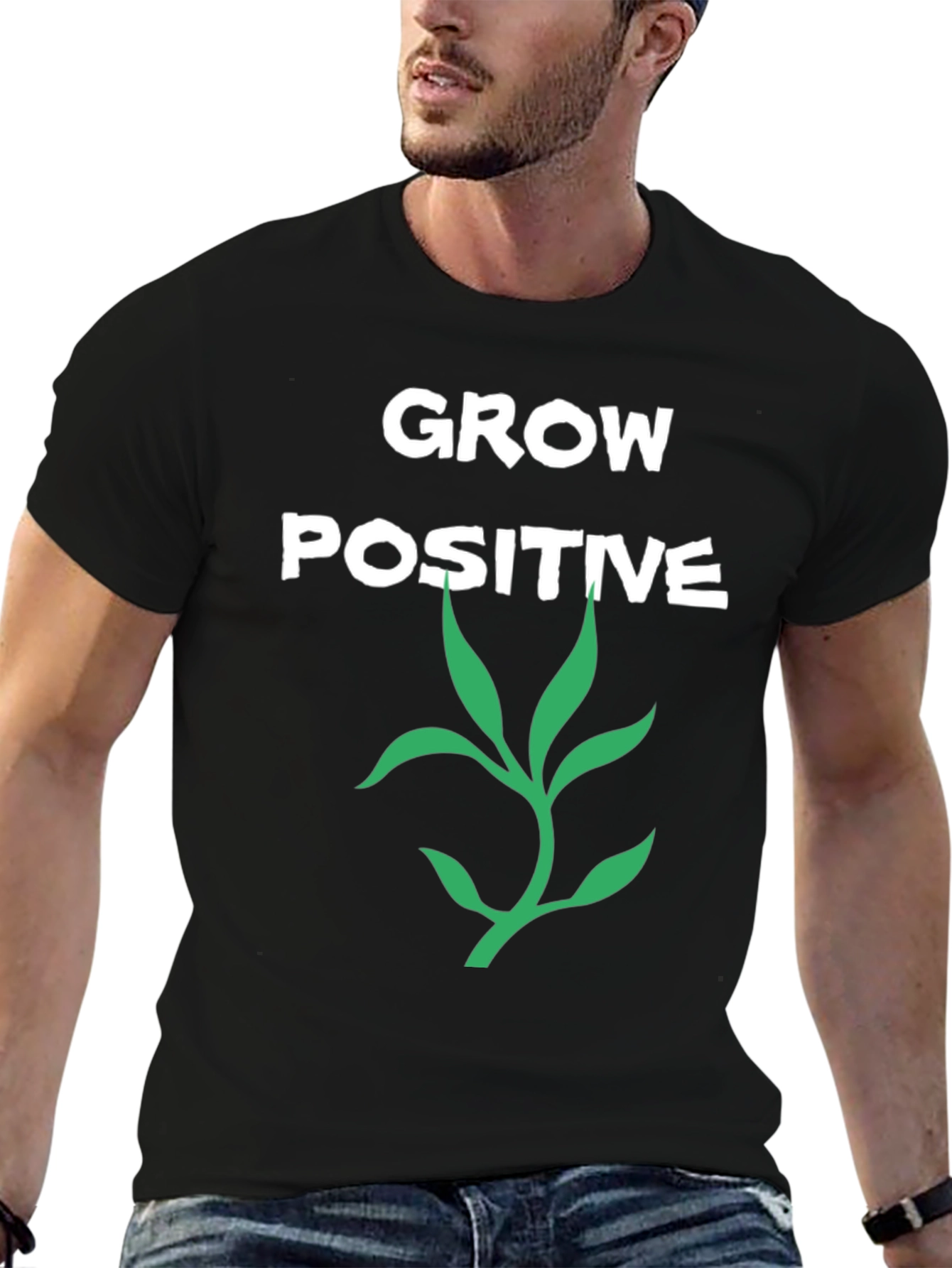 Grow Positive Graphic Tee