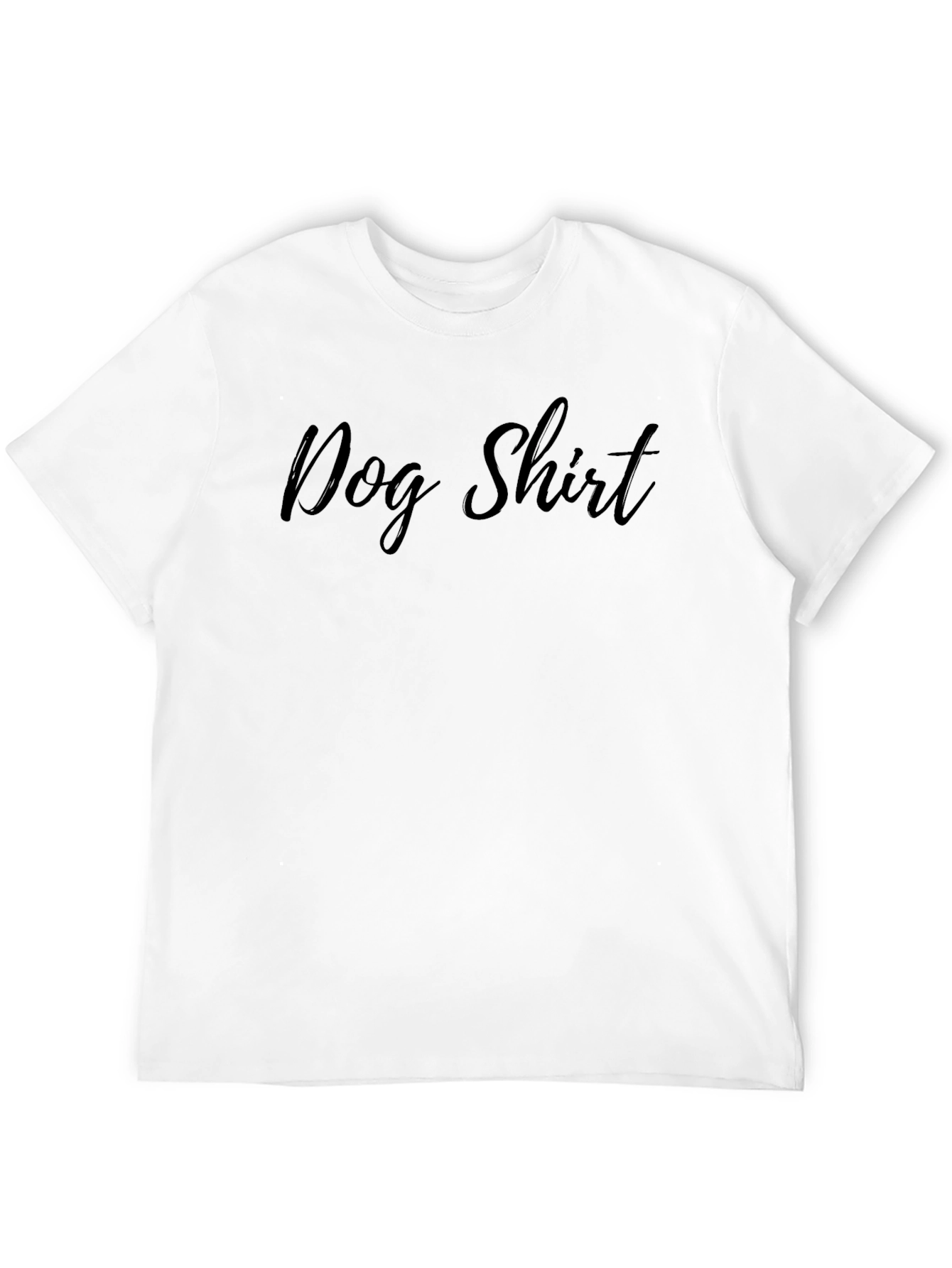 Dog Shirt Graphic Tee - Black