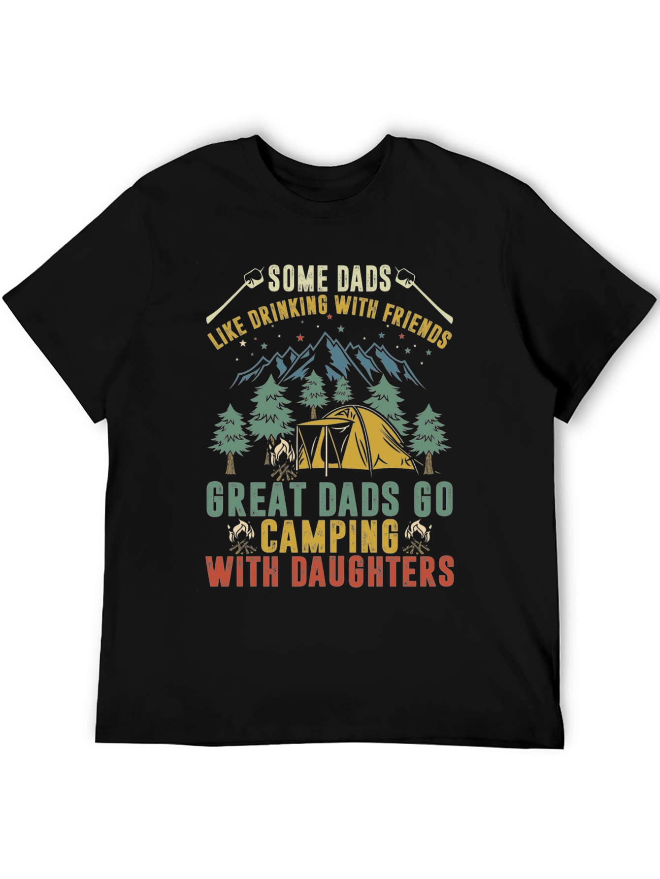 Camping Dads T-Shirt - Perfect Fathers Day Gift