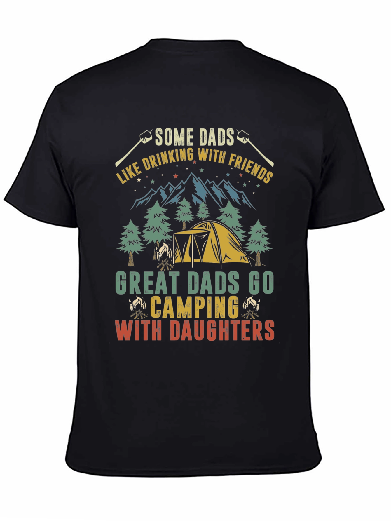 Camping Dads T-Shirt - Perfect Fathers Day Gift