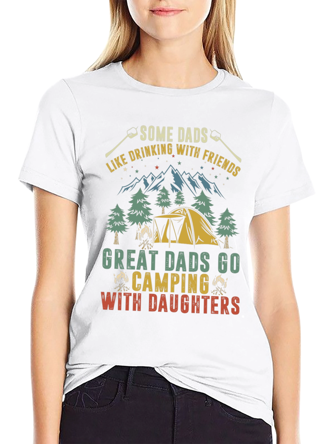 Camping Dads T-Shirt - Perfect Fathers Day Gift