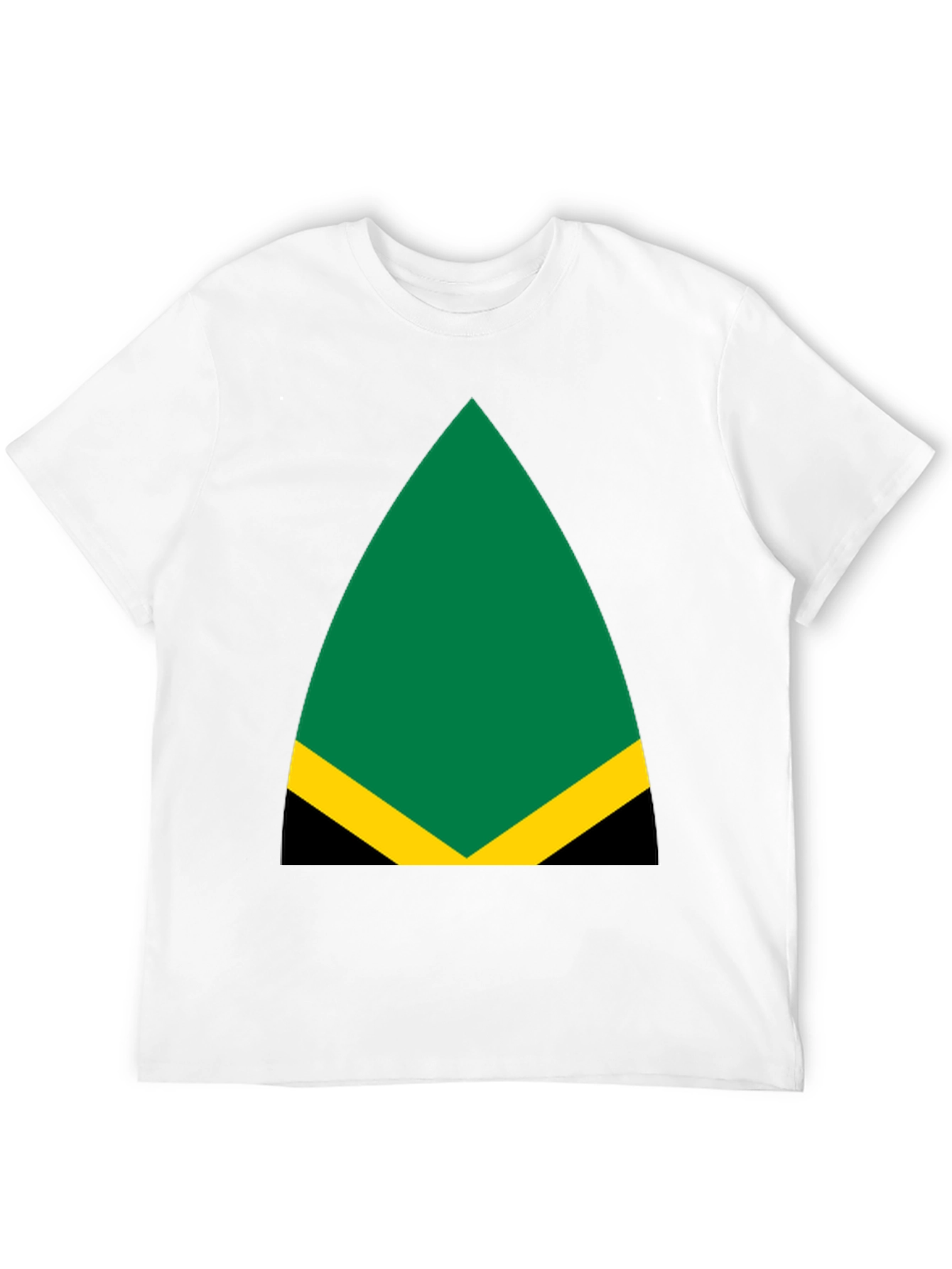 Jamaica Flag Inspired Graphic Tee