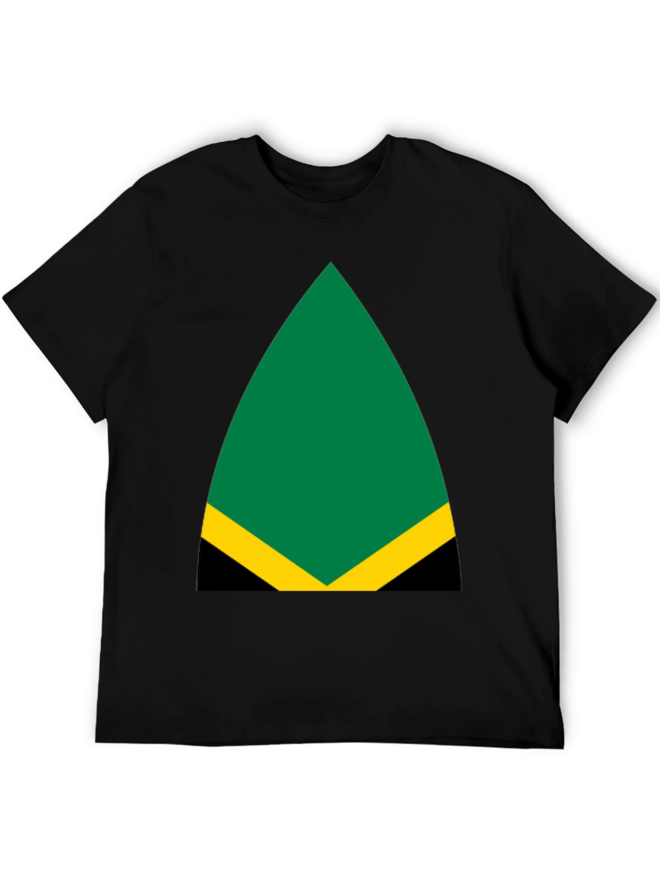 Jamaica Flag Inspired Graphic Tee