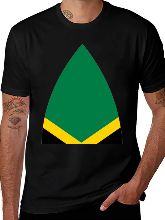 Jamaica Flag Inspired Graphic Tee