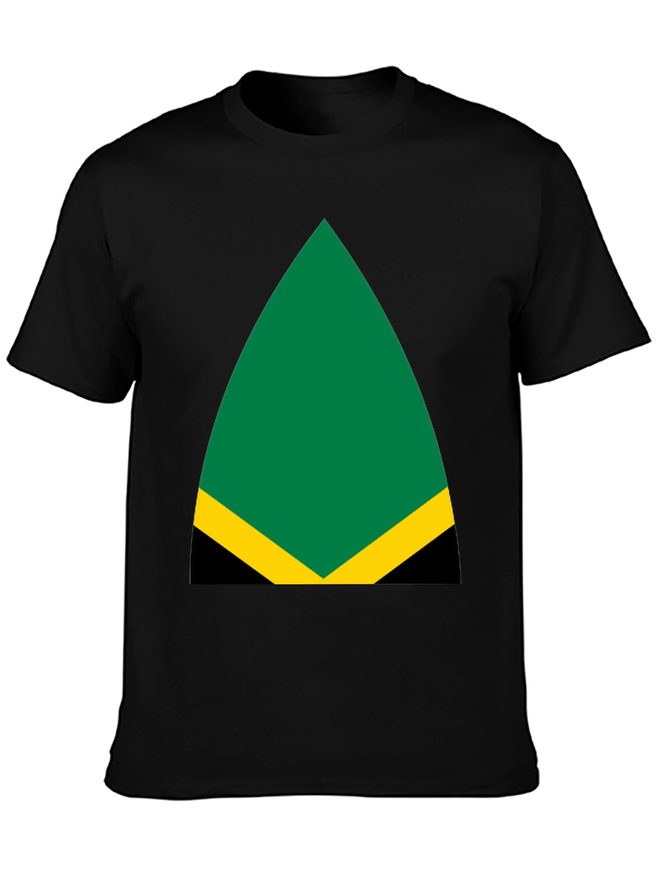 Jamaica Flag Inspired Graphic Tee