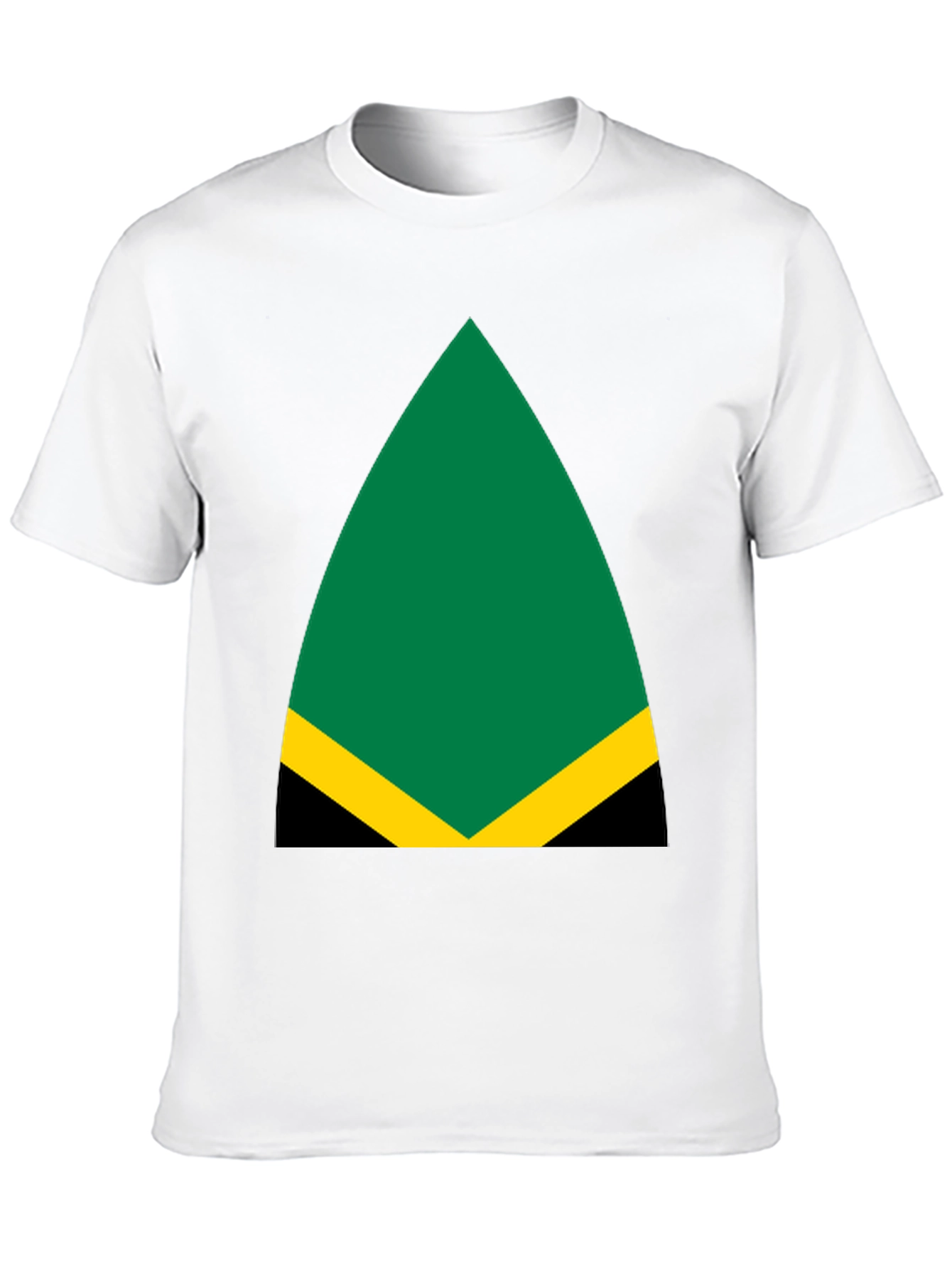 Jamaica Flag Inspired Graphic Tee