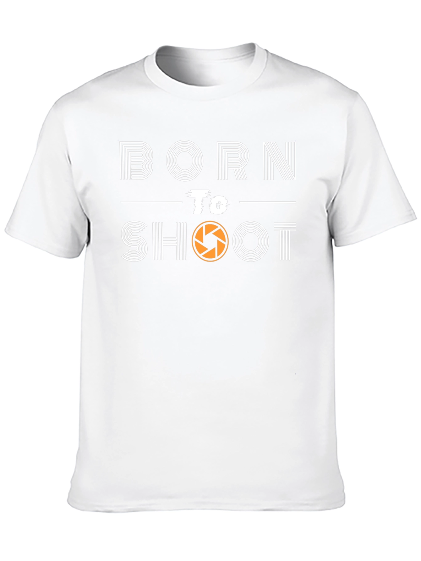 Born to Shoot Black Graphic Tee