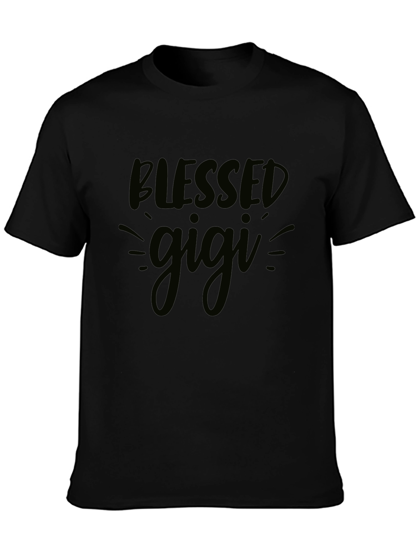 Blessed Gigi Black T-Shirt