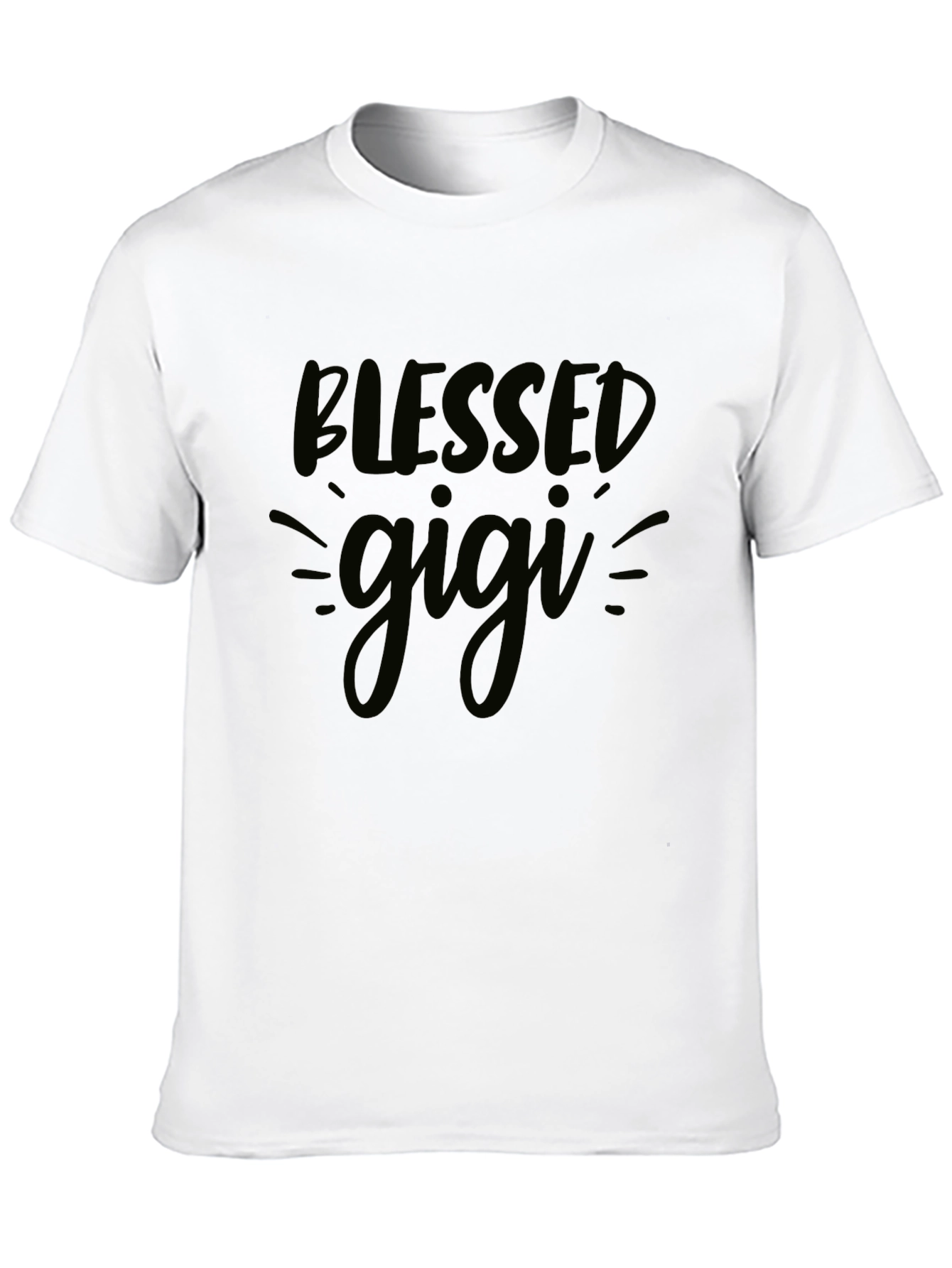 Blessed Gigi Black T-Shirt