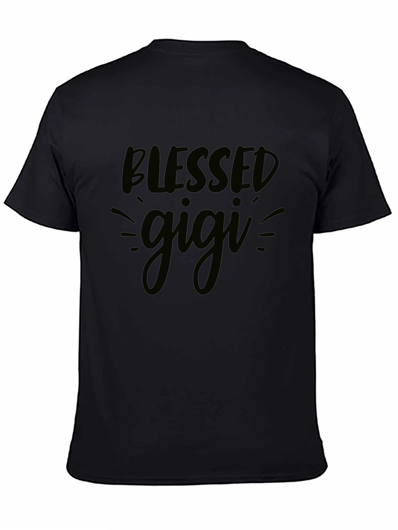 Blessed Gigi Black T-Shirt