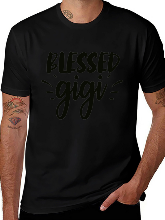 Blessed Gigi Black T-Shirt