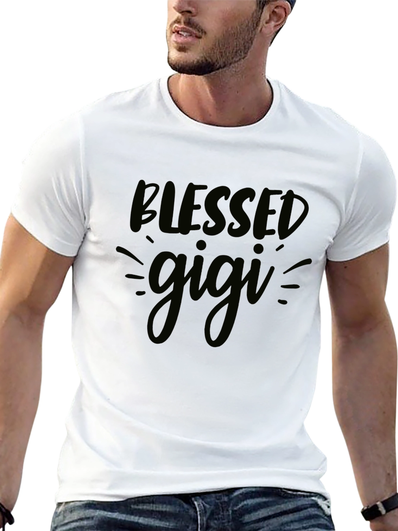 Blessed Gigi Black T-Shirt