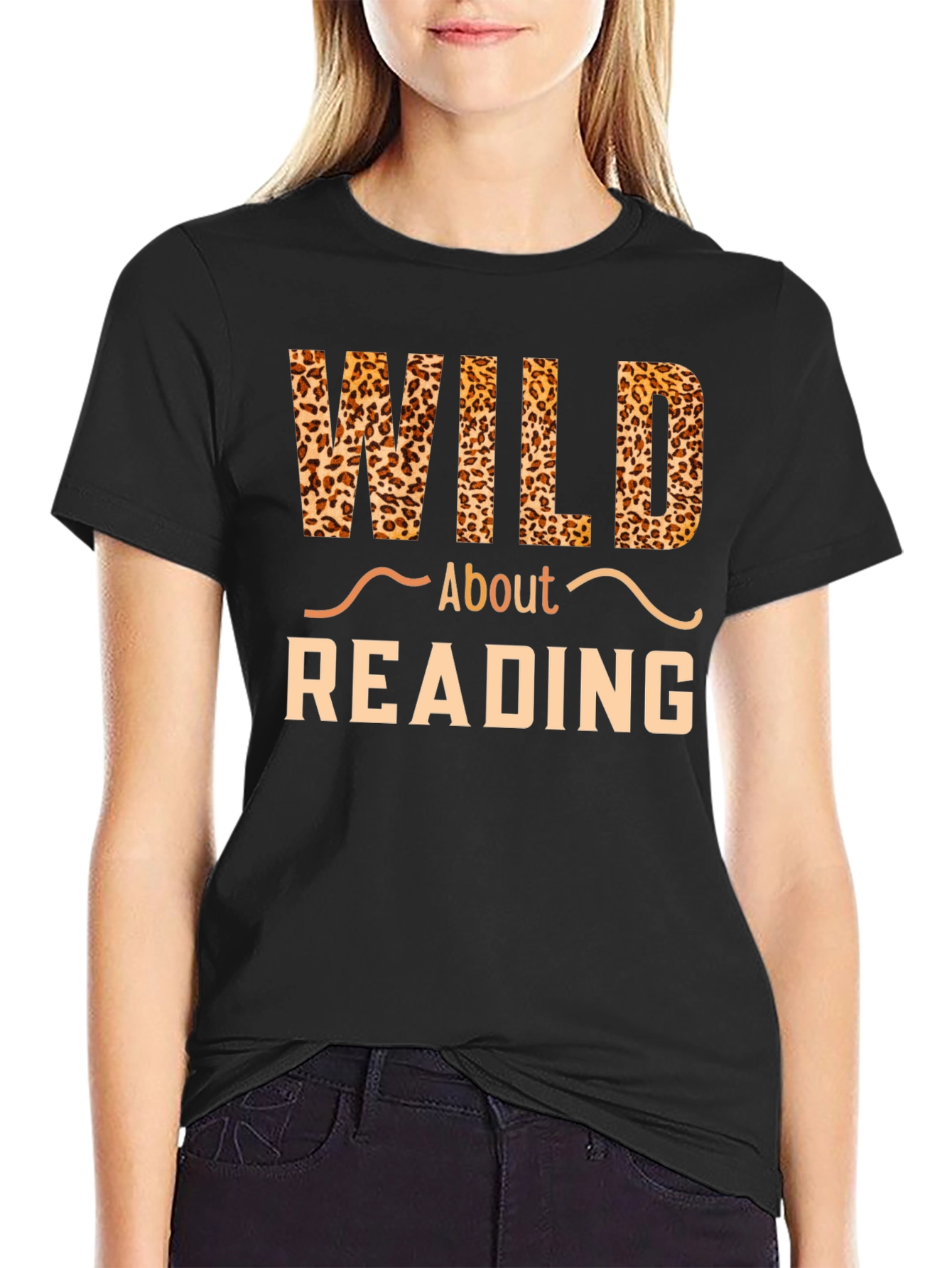 Wild About Reading Graphic T-Shirt