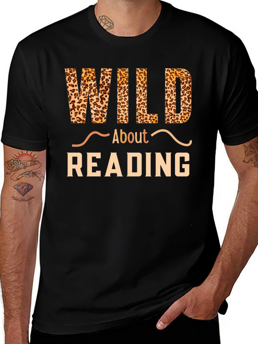 Wild About Reading Graphic T-Shirt